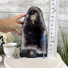Extra Plus Quality Brazilian Amethyst Cathedral, 20.7 lbs & 12.4" Tall, Model #5601-0976 by Brazil Gems - Brazil GemsBrazil GemsExtra Plus Quality Brazilian Amethyst Cathedral, 20.7 lbs & 12.4" Tall, Model #5601-0976 by Brazil GemsCathedrals5601-0976