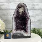 Extra Plus Quality Brazilian Amethyst Cathedral, 20.7 lbs & 12.4" Tall, Model #5601-0976 by Brazil Gems - Brazil GemsBrazil GemsExtra Plus Quality Brazilian Amethyst Cathedral, 20.7 lbs & 12.4" Tall, Model #5601-0976 by Brazil GemsCathedrals5601-0976