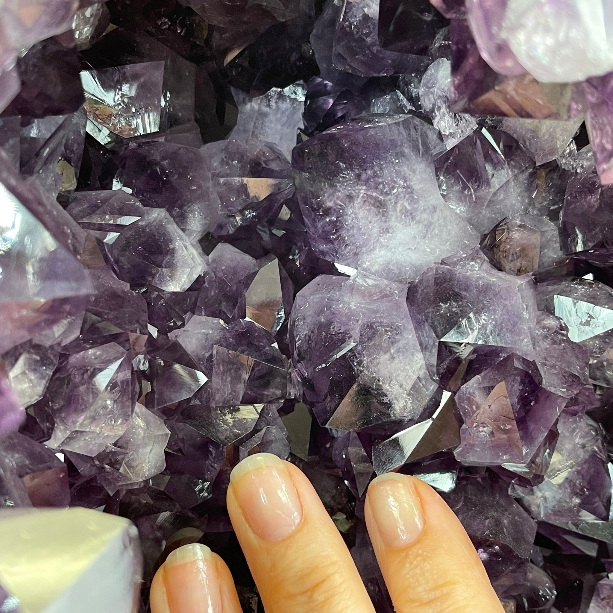 Extra Plus Quality Brazilian Amethyst Cathedral, 24” tall & 107.7 lbs #5601-0542 by Brazil Gems - Brazil GemsBrazil GemsExtra Plus Quality Brazilian Amethyst Cathedral, 24” tall & 107.7 lbs #5601-0542 by Brazil GemsCathedrals5601-0542