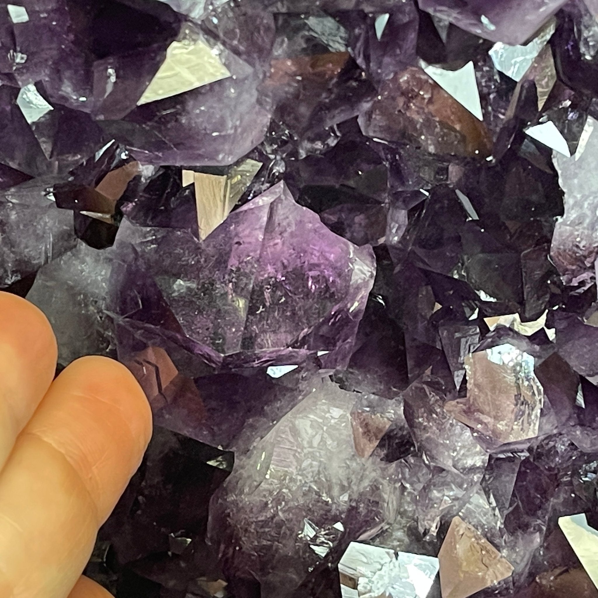 Extra Plus Quality Brazilian Amethyst Cathedral, 24” tall & 107.7 lbs #5601-0542 by Brazil Gems - Brazil GemsBrazil GemsExtra Plus Quality Brazilian Amethyst Cathedral, 24” tall & 107.7 lbs #5601-0542 by Brazil GemsCathedrals5601-0542