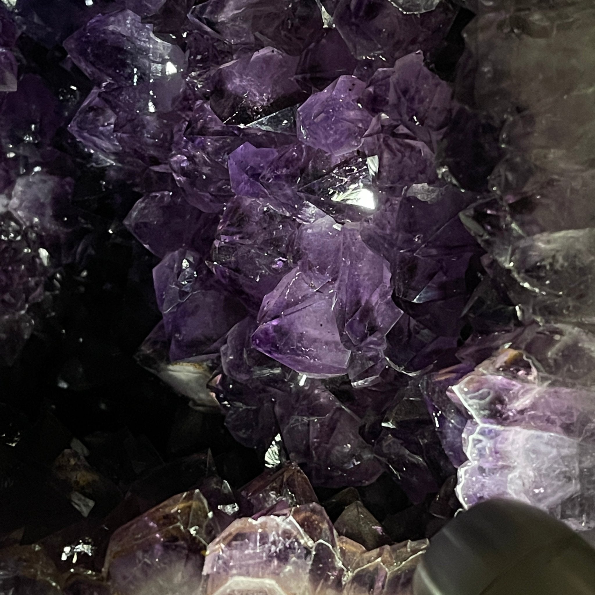 Extra Plus Quality Brazilian Amethyst Cathedral, 25.6” tall & 76.6 lbs #5601-0644 by Brazil Gems - Brazil GemsBrazil GemsExtra Plus Quality Brazilian Amethyst Cathedral, 25.6” tall & 76.6 lbs #5601-0644 by Brazil GemsCathedrals5601-0644