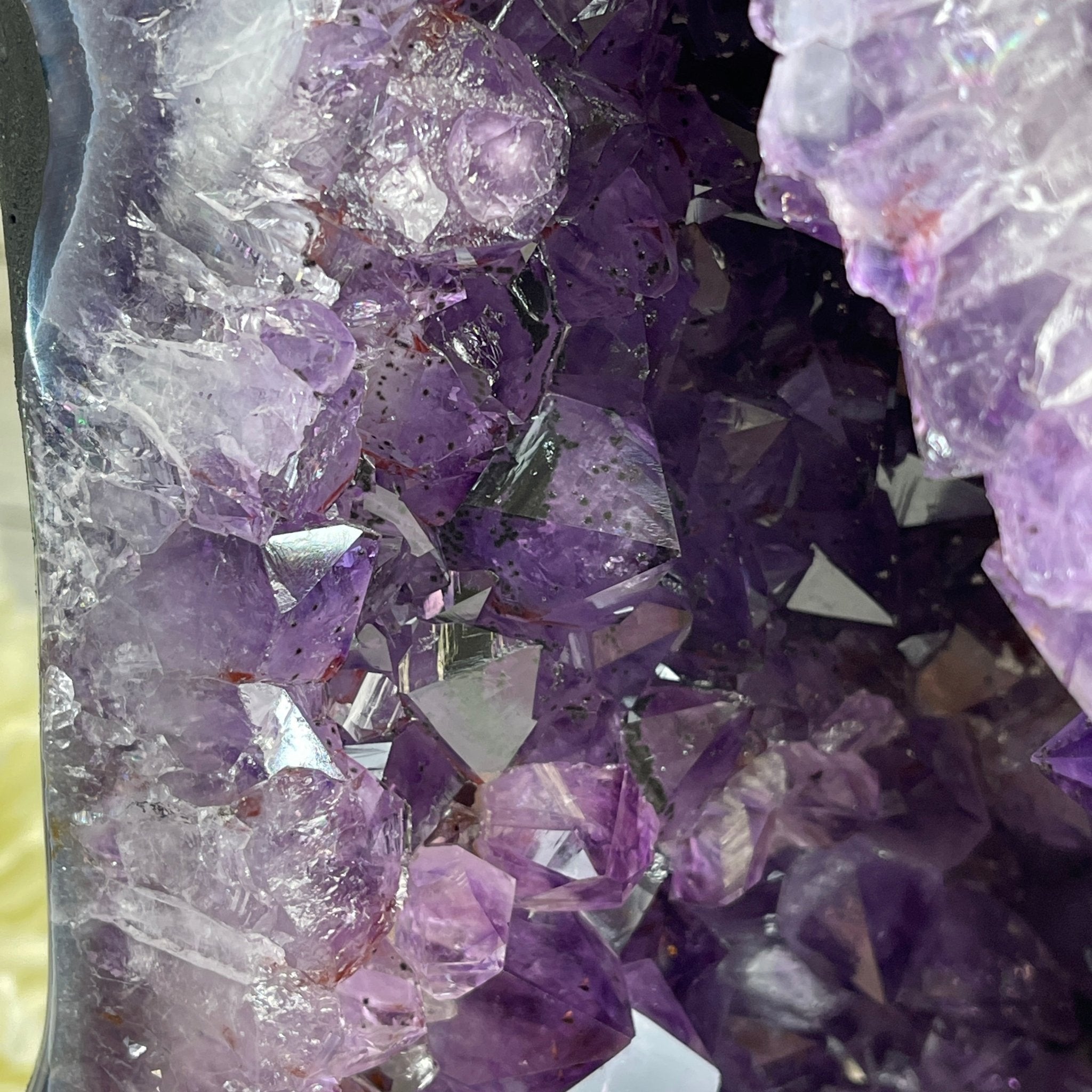 Extra Plus Quality Brazilian Amethyst Cathedral, 26.2 lbs & 13.25” tall Model #5601-1154 by Brazil Gems - Brazil GemsBrazil GemsExtra Plus Quality Brazilian Amethyst Cathedral, 26.2 lbs & 13.25” tall Model #5601-1154 by Brazil GemsCathedrals5601-1154