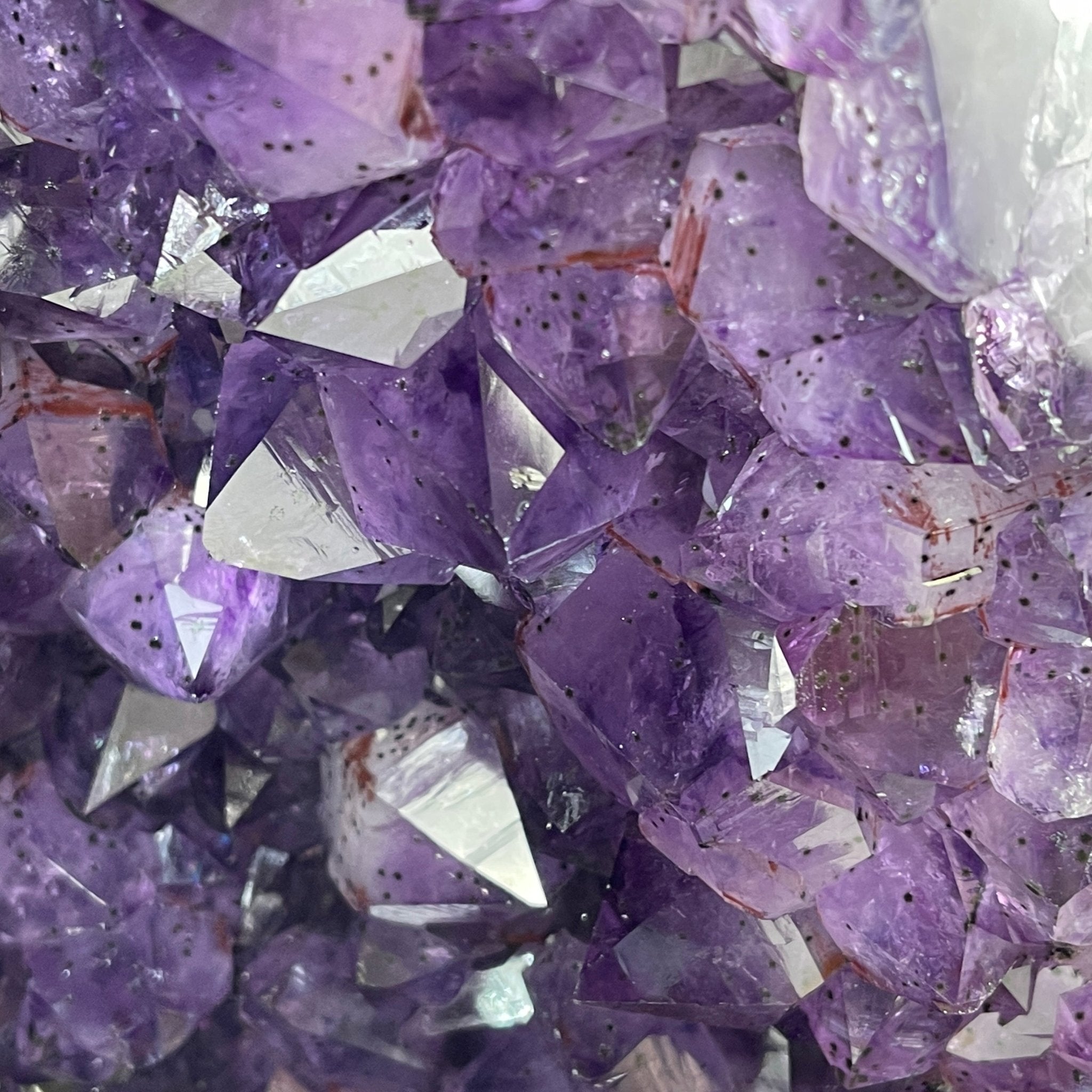 Extra Plus Quality Brazilian Amethyst Cathedral, 26.2 lbs & 13.25” tall Model #5601-1154 by Brazil Gems - Brazil GemsBrazil GemsExtra Plus Quality Brazilian Amethyst Cathedral, 26.2 lbs & 13.25” tall Model #5601-1154 by Brazil GemsCathedrals5601-1154