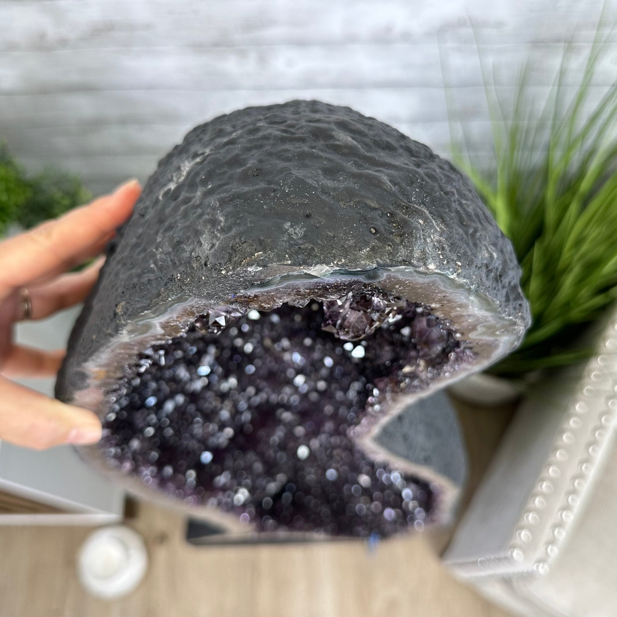 Extra Plus Quality Brazilian Amethyst Cathedral, 287.1 lbs & 59.5" Tall, Model #5601-1228 by Brazil Gems - Brazil GemsBrazil GemsExtra Plus Quality Brazilian Amethyst Cathedral, 287.1 lbs & 59.5" Tall, Model #5601-1228 by Brazil GemsCathedrals5601-1228