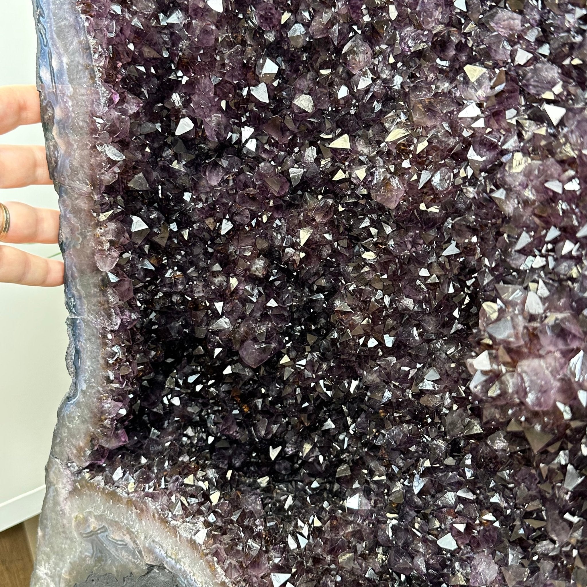 Extra Plus Quality Brazilian Amethyst Cathedral, 287.1 lbs & 59.5" Tall, Model #5601-1228 by Brazil Gems - Brazil GemsBrazil GemsExtra Plus Quality Brazilian Amethyst Cathedral, 287.1 lbs & 59.5" Tall, Model #5601-1228 by Brazil GemsCathedrals5601-1228