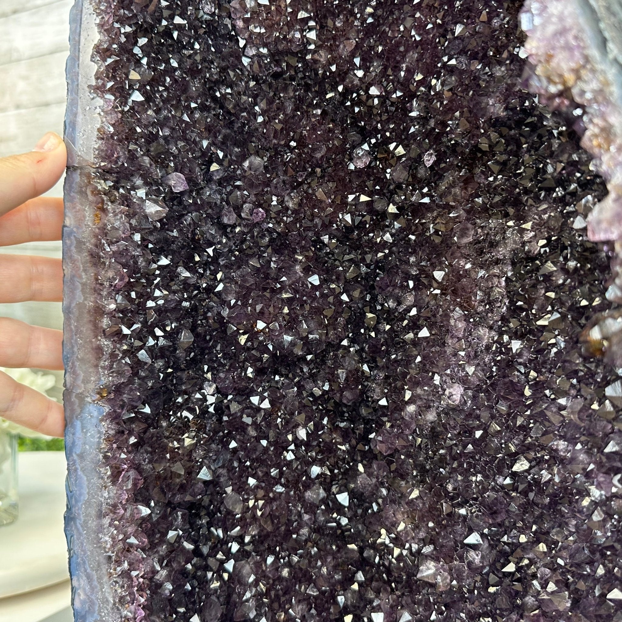 Extra Plus Quality Brazilian Amethyst Cathedral, 287.1 lbs & 59.5" Tall, Model #5601-1228 by Brazil Gems - Brazil GemsBrazil GemsExtra Plus Quality Brazilian Amethyst Cathedral, 287.1 lbs & 59.5" Tall, Model #5601-1228 by Brazil GemsCathedrals5601-1228