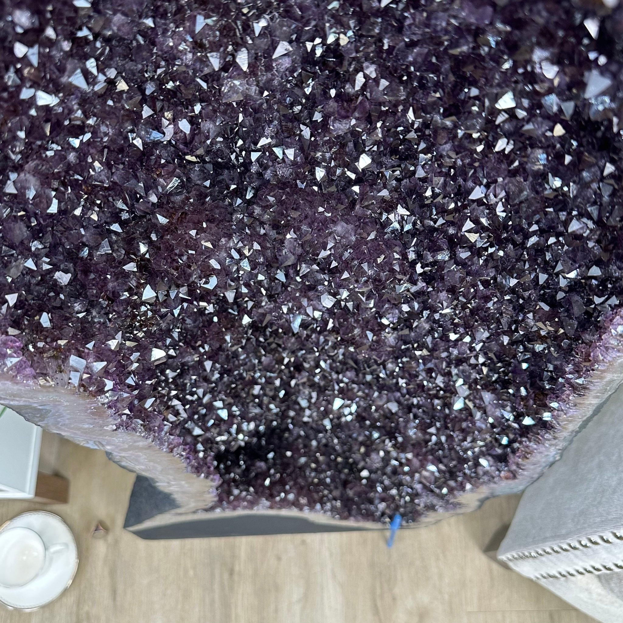 Extra Plus Quality Brazilian Amethyst Cathedral, 287.1 lbs & 59.5" Tall, Model #5601-1228 by Brazil Gems - Brazil GemsBrazil GemsExtra Plus Quality Brazilian Amethyst Cathedral, 287.1 lbs & 59.5" Tall, Model #5601-1228 by Brazil GemsCathedrals5601-1228