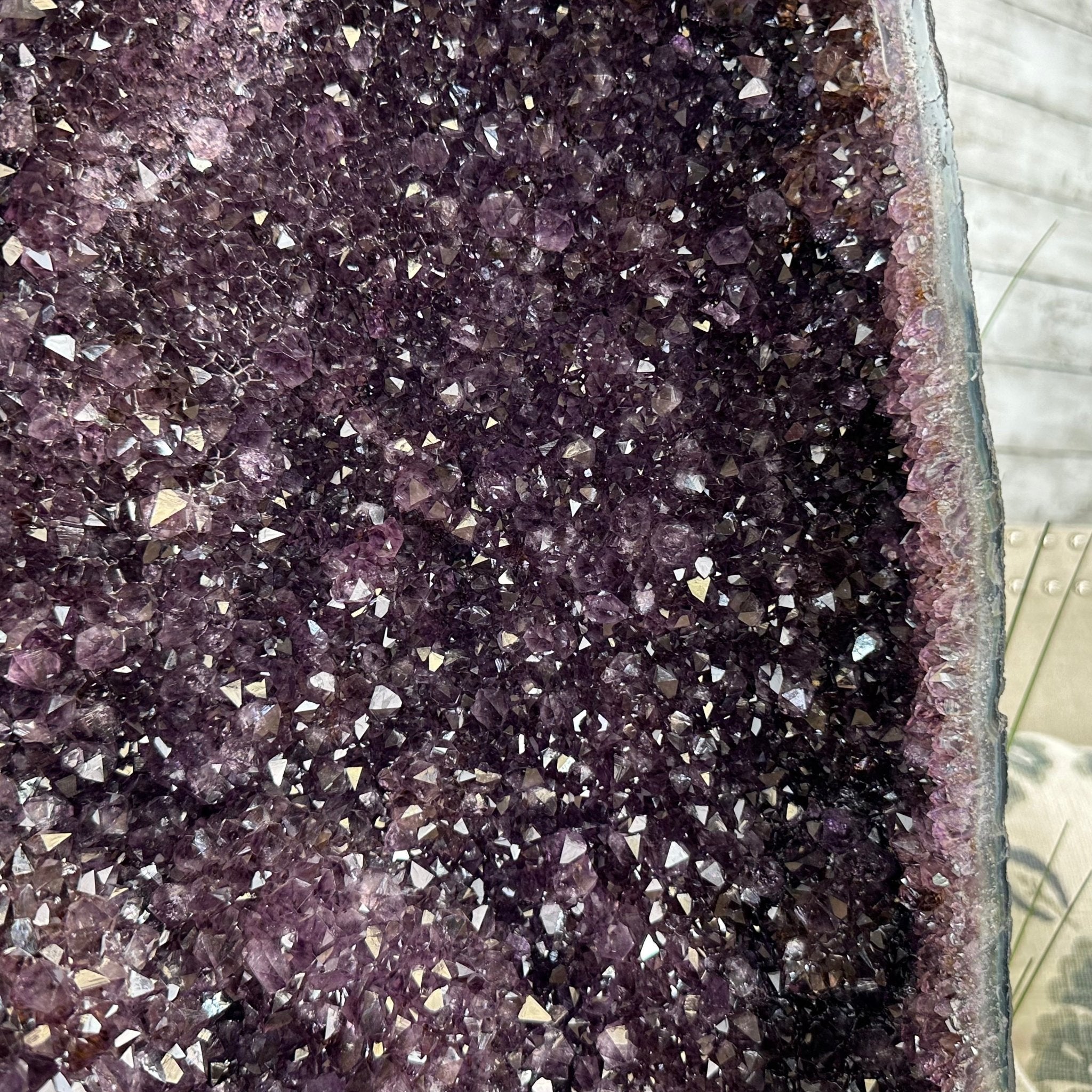 Extra Plus Quality Brazilian Amethyst Cathedral, 287.1 lbs & 59.5" Tall, Model #5601-1228 by Brazil Gems - Brazil GemsBrazil GemsExtra Plus Quality Brazilian Amethyst Cathedral, 287.1 lbs & 59.5" Tall, Model #5601-1228 by Brazil GemsCathedrals5601-1228