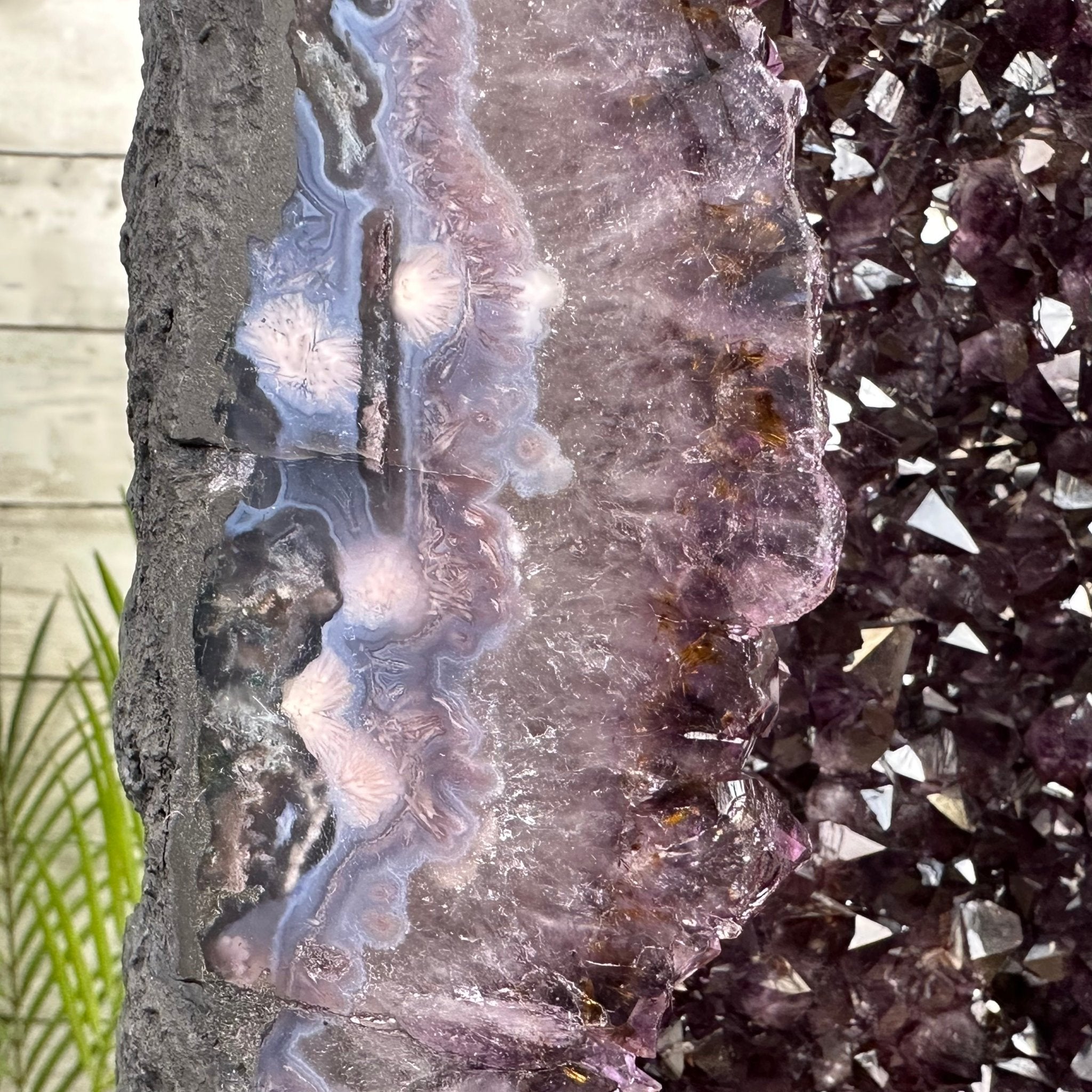 Extra Plus Quality Brazilian Amethyst Cathedral, 287.1 lbs & 59.5" Tall, Model #5601-1228 by Brazil Gems - Brazil GemsBrazil GemsExtra Plus Quality Brazilian Amethyst Cathedral, 287.1 lbs & 59.5" Tall, Model #5601-1228 by Brazil GemsCathedrals5601-1228
