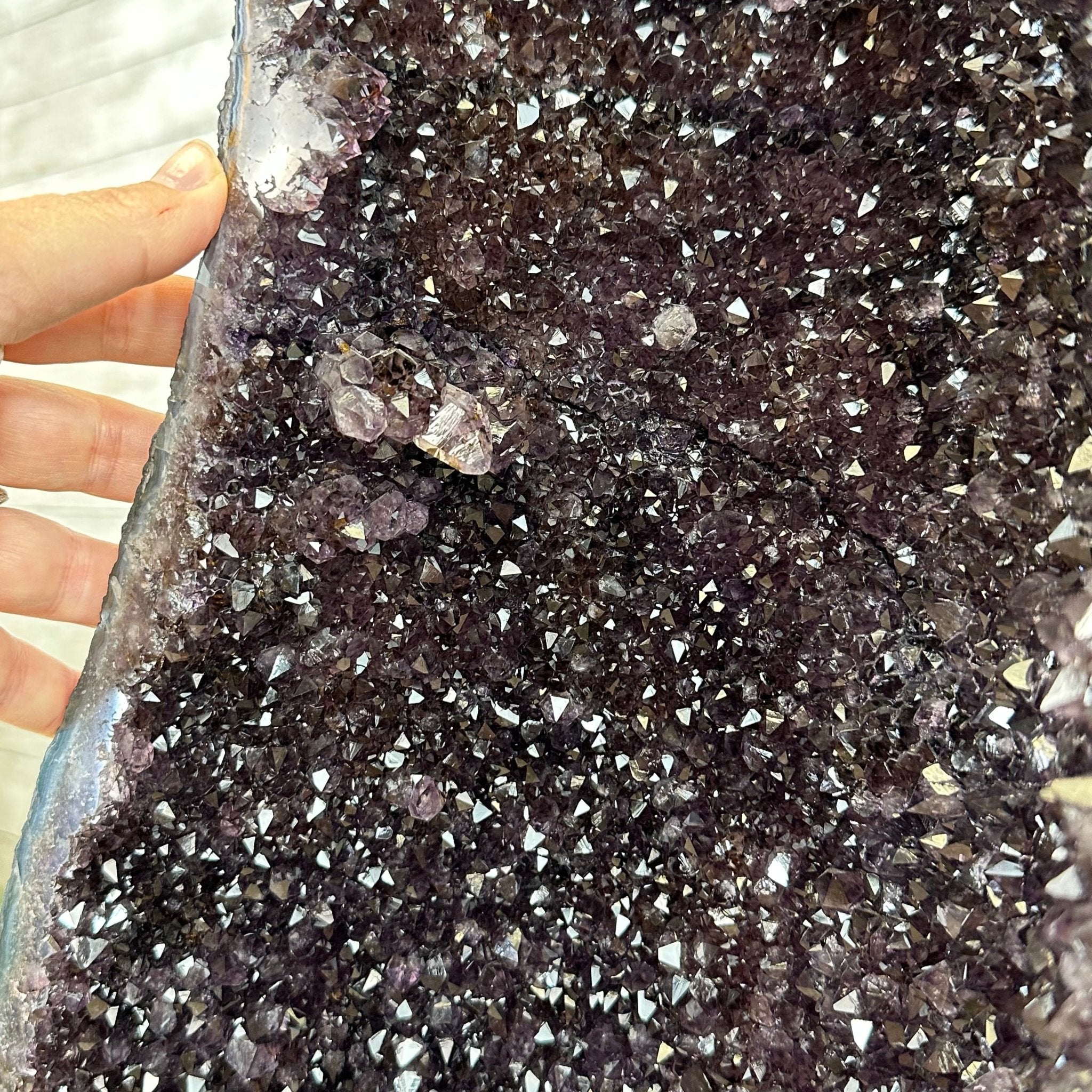 Extra Plus Quality Brazilian Amethyst Cathedral, 291.5 lbs & 61.5" Tall, Model #5601-1229 by Brazil Gems - Brazil GemsBrazil GemsExtra Plus Quality Brazilian Amethyst Cathedral, 291.5 lbs & 61.5" Tall, Model #5601-1229 by Brazil GemsCathedrals5601-1229