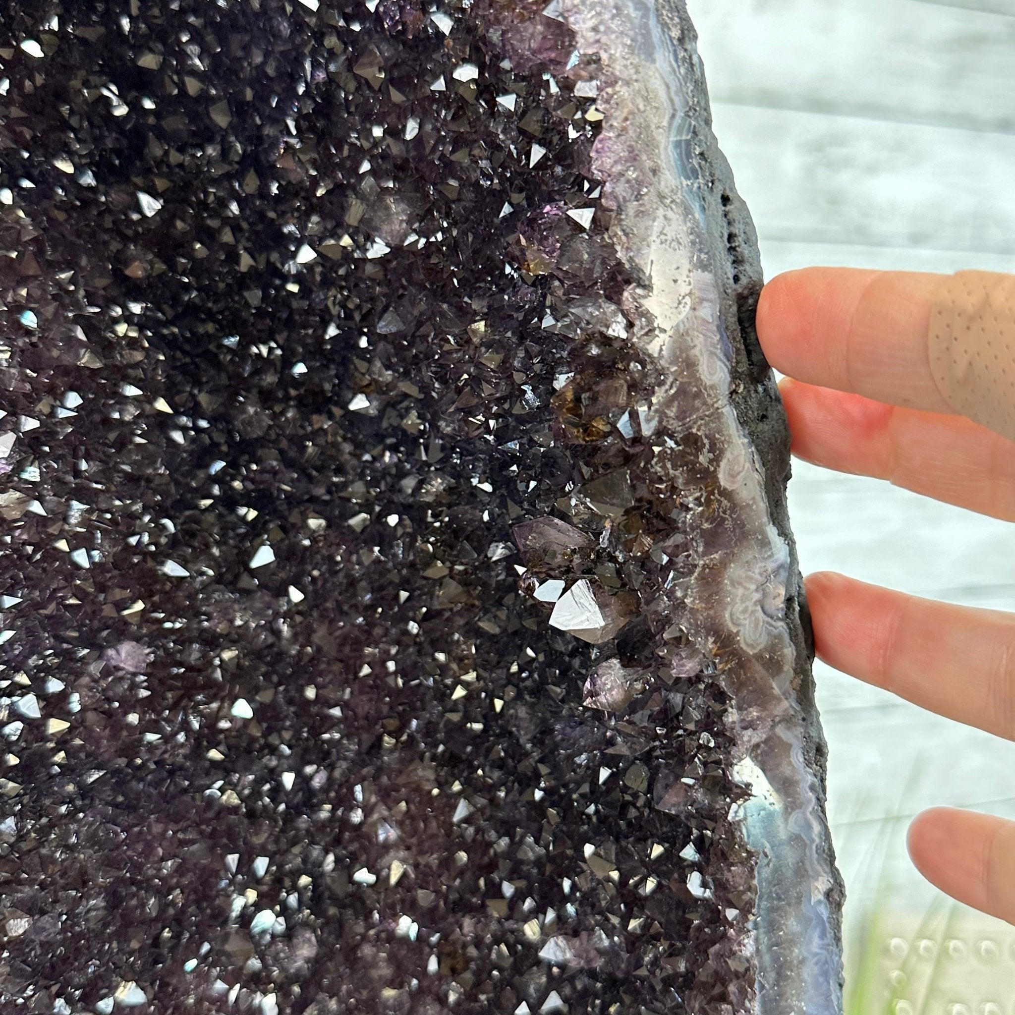 Extra Plus Quality Brazilian Amethyst Cathedral, 291.5 lbs & 61.5" Tall, Model #5601-1229 by Brazil Gems - Brazil GemsBrazil GemsExtra Plus Quality Brazilian Amethyst Cathedral, 291.5 lbs & 61.5" Tall, Model #5601-1229 by Brazil GemsCathedrals5601-1229