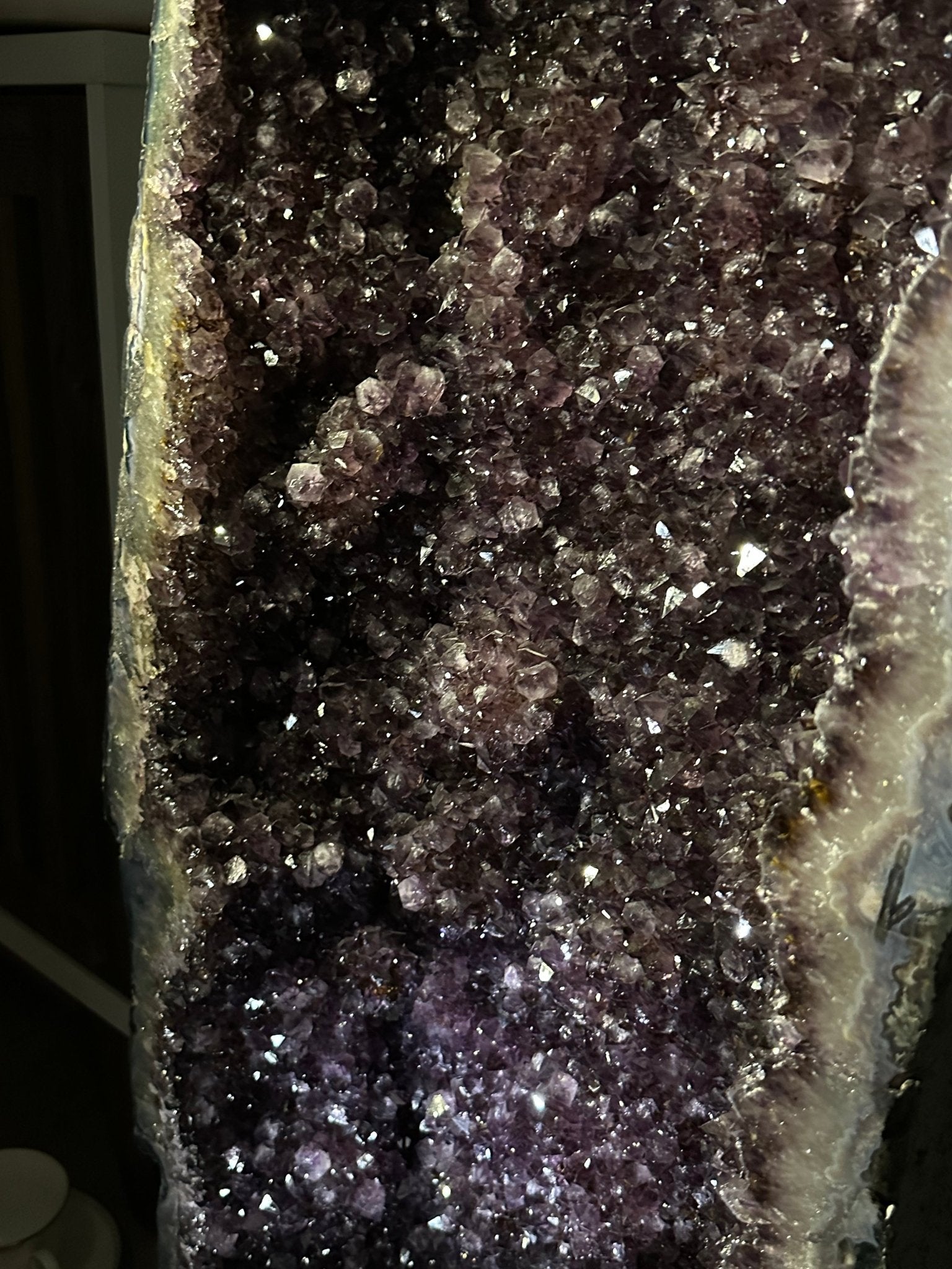 Extra Plus Quality Brazilian Amethyst Cathedral, 291.5 lbs & 61.5" Tall, Model #5601-1229 by Brazil Gems - Brazil GemsBrazil GemsExtra Plus Quality Brazilian Amethyst Cathedral, 291.5 lbs & 61.5" Tall, Model #5601-1229 by Brazil GemsCathedrals5601-1229
