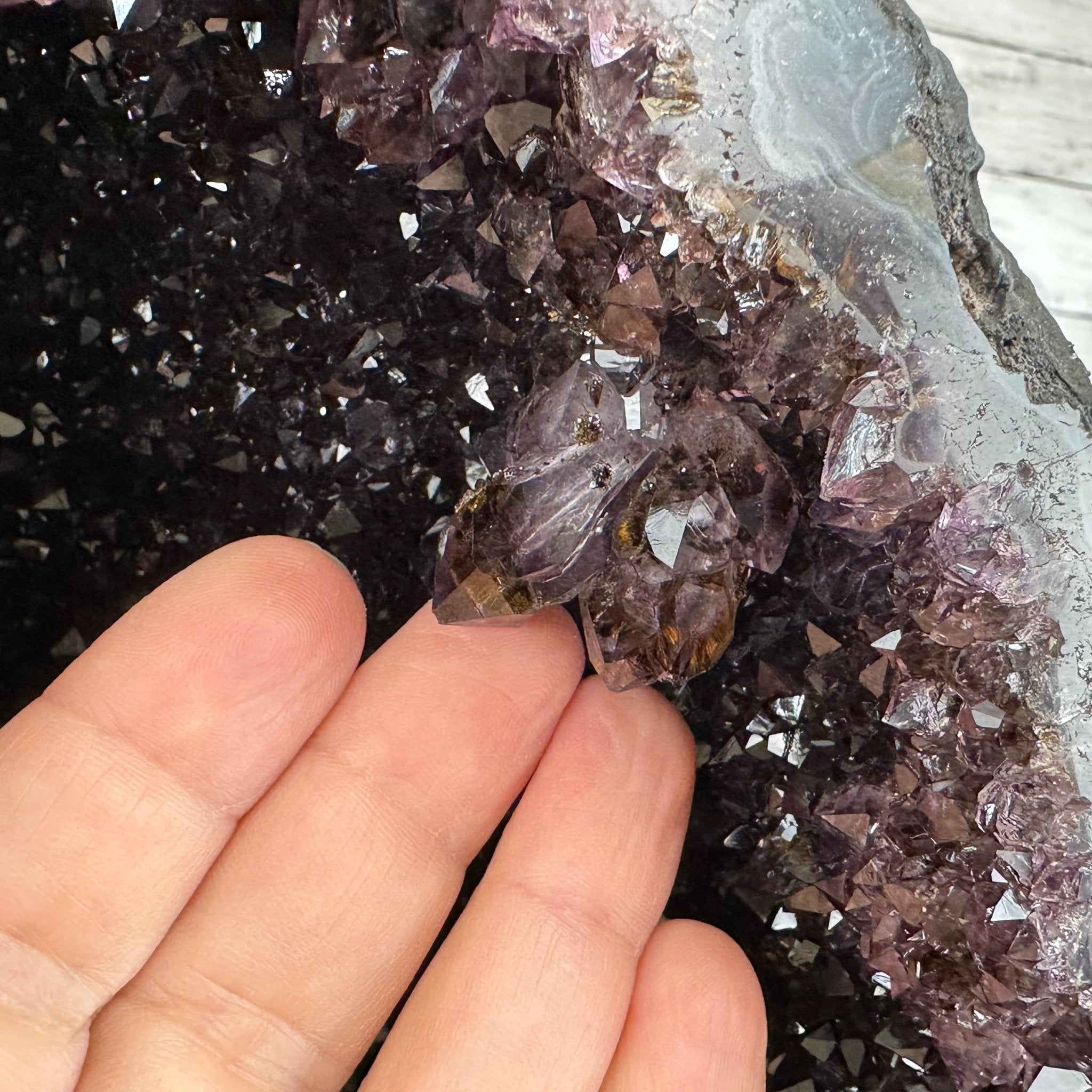 Extra Plus Quality Brazilian Amethyst Cathedral, 291.5 lbs & 61.5" Tall, Model #5601-1229 by Brazil Gems - Brazil GemsBrazil GemsExtra Plus Quality Brazilian Amethyst Cathedral, 291.5 lbs & 61.5" Tall, Model #5601-1229 by Brazil GemsCathedrals5601-1229