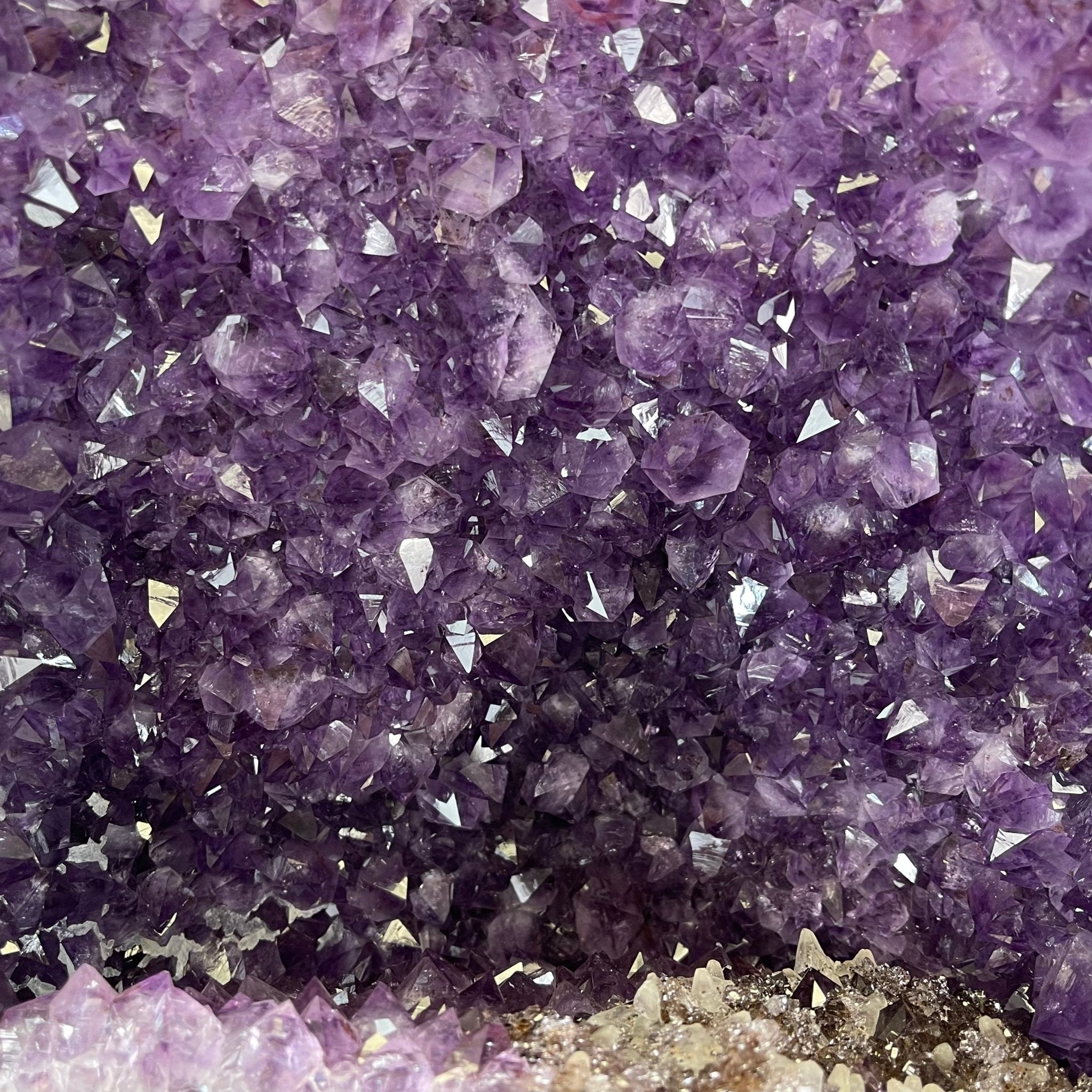 Extra Plus Quality Brazilian Amethyst Cathedral, 35.1 lbs & 17" Tall #5601-1042 by Brazil Gems - Brazil GemsBrazil GemsExtra Plus Quality Brazilian Amethyst Cathedral, 35.1 lbs & 17" Tall #5601-1042 by Brazil GemsCathedrals5601-1042