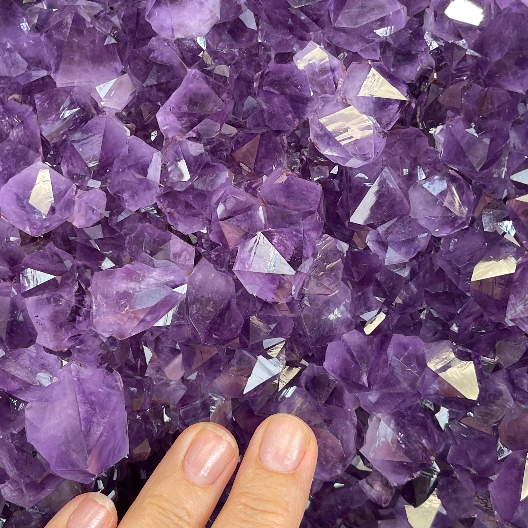 Extra Plus Quality Brazilian Amethyst Cathedral, 36.1 lbs & 14.25" Tall #5601-1043 by Brazil Gems - Brazil GemsBrazil GemsExtra Plus Quality Brazilian Amethyst Cathedral, 36.1 lbs & 14.25" Tall #5601-1043 by Brazil GemsCathedrals5601-1043