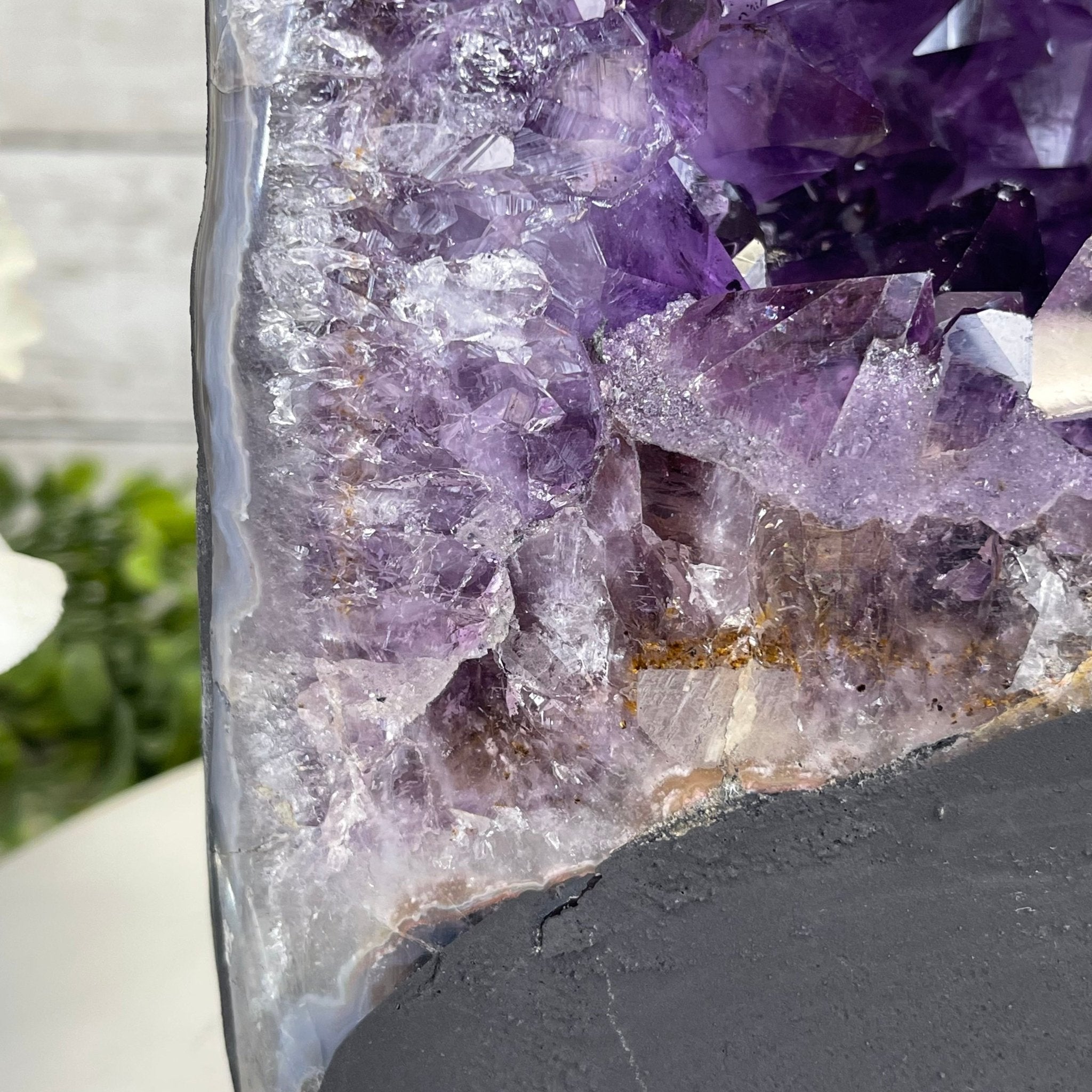 Extra Plus Quality Brazilian Amethyst Cathedral, 36.1 lbs & 14.25" Tall #5601-1043 by Brazil Gems - Brazil GemsBrazil GemsExtra Plus Quality Brazilian Amethyst Cathedral, 36.1 lbs & 14.25" Tall #5601-1043 by Brazil GemsCathedrals5601-1043