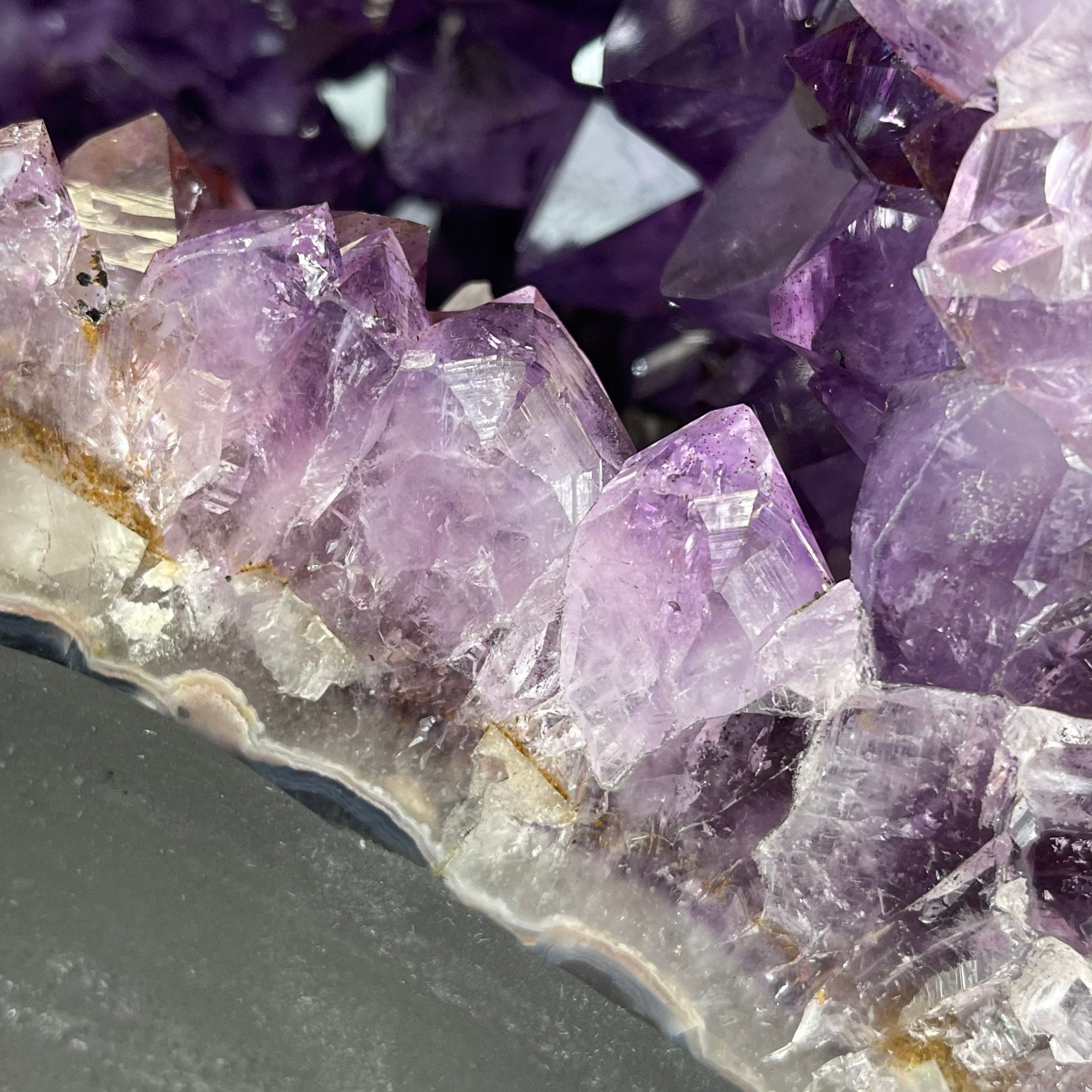Extra Plus Quality Brazilian Amethyst Cathedral, 36.1 lbs & 14.25" Tall #5601-1043 by Brazil Gems - Brazil GemsBrazil GemsExtra Plus Quality Brazilian Amethyst Cathedral, 36.1 lbs & 14.25" Tall #5601-1043 by Brazil GemsCathedrals5601-1043