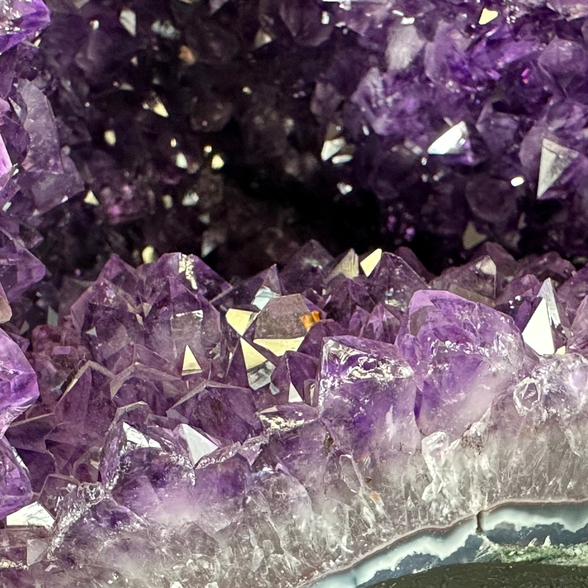 Extra Plus Quality Brazilian Amethyst Cathedral, 40.1 lbs & 20.6" Tall Model #5601-0848 by Brazil Gems - Brazil GemsBrazil GemsExtra Plus Quality Brazilian Amethyst Cathedral, 40.1 lbs & 20.6" Tall Model #5601-0848 by Brazil GemsCathedrals5601-0848