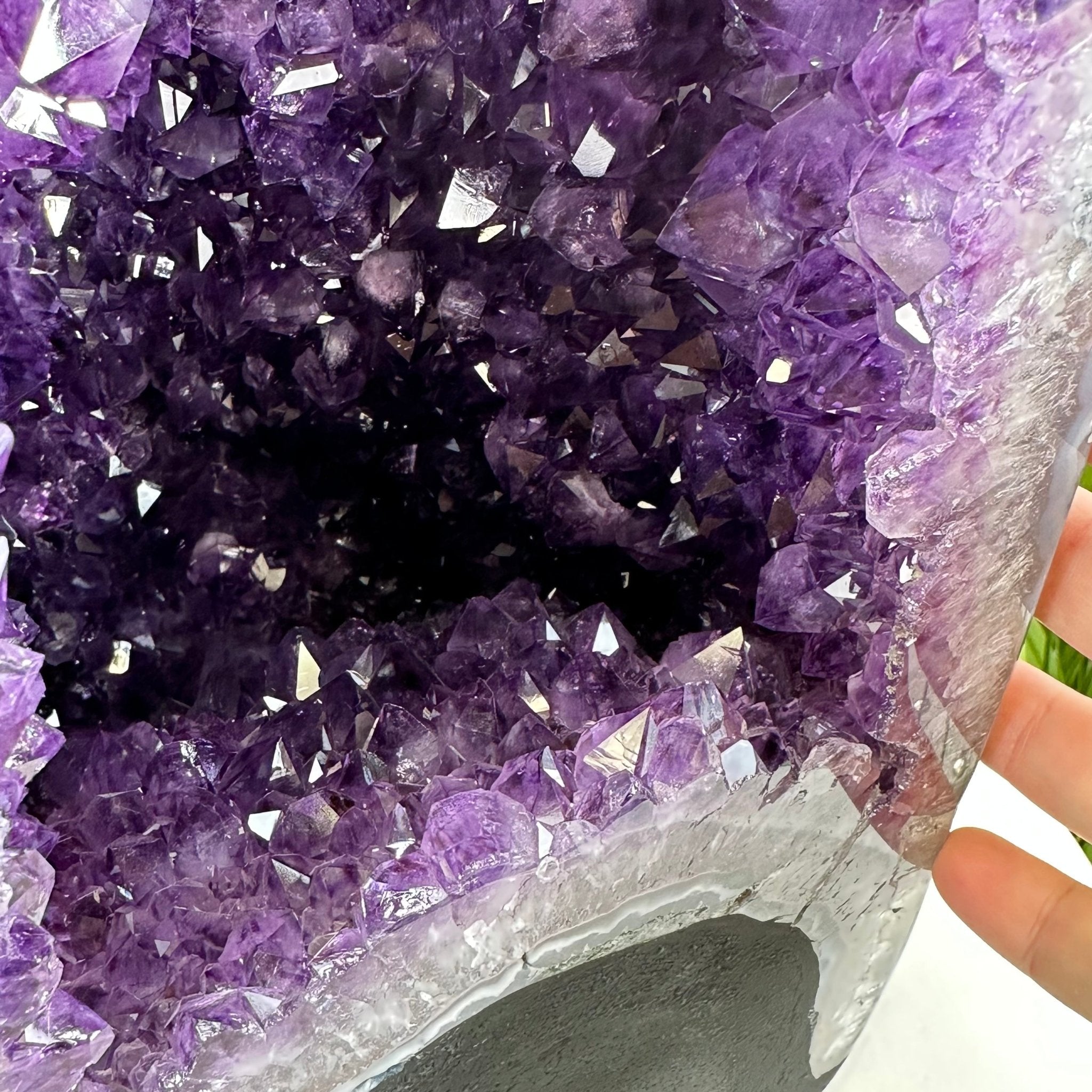Extra Plus Quality Brazilian Amethyst Cathedral, 40.1 lbs & 20.6" Tall Model #5601-0848 by Brazil Gems - Brazil GemsBrazil GemsExtra Plus Quality Brazilian Amethyst Cathedral, 40.1 lbs & 20.6" Tall Model #5601-0848 by Brazil GemsCathedrals5601-0848