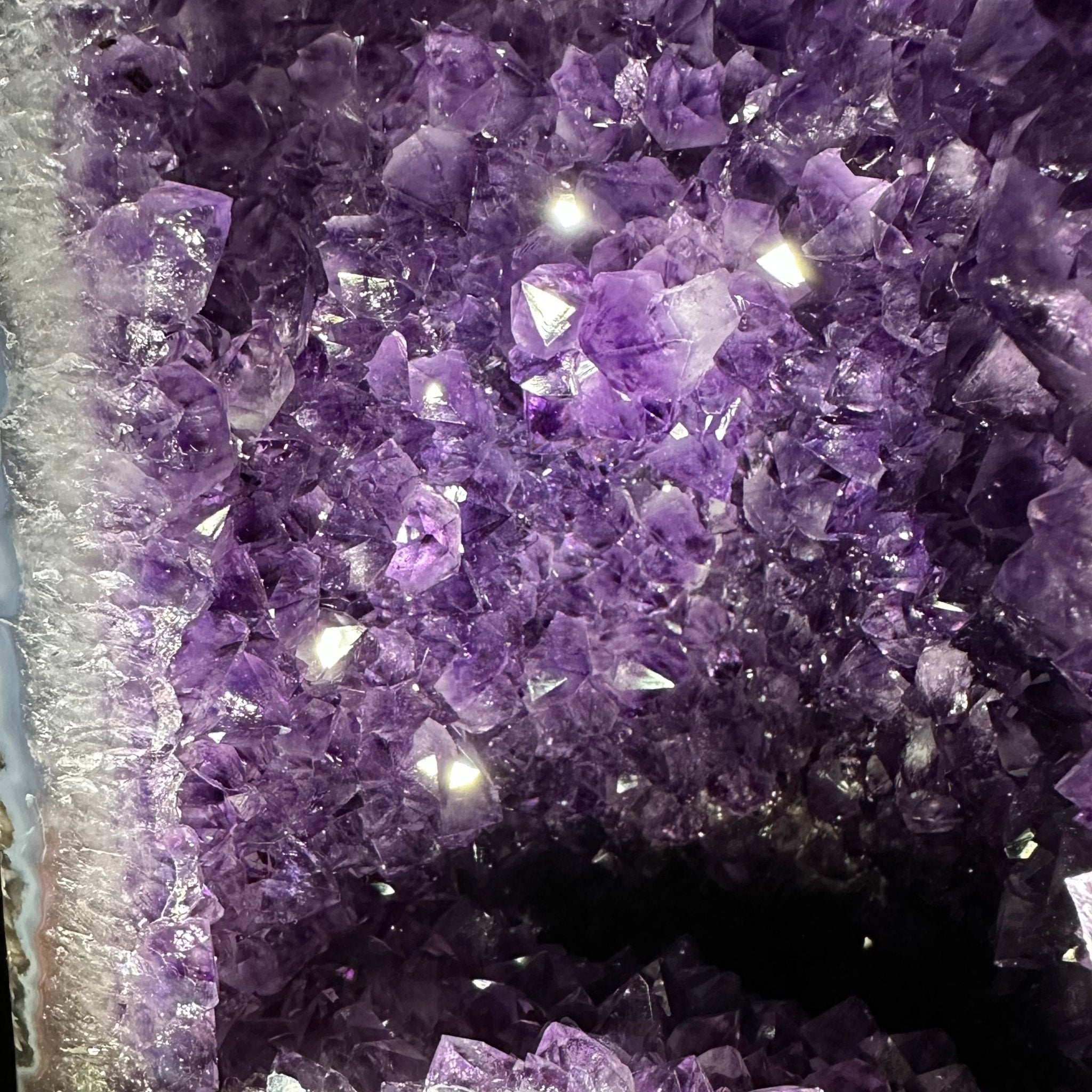 Extra Plus Quality Brazilian Amethyst Cathedral, 40.1 lbs & 20.6" Tall Model #5601-0848 by Brazil Gems - Brazil GemsBrazil GemsExtra Plus Quality Brazilian Amethyst Cathedral, 40.1 lbs & 20.6" Tall Model #5601-0848 by Brazil GemsCathedrals5601-0848