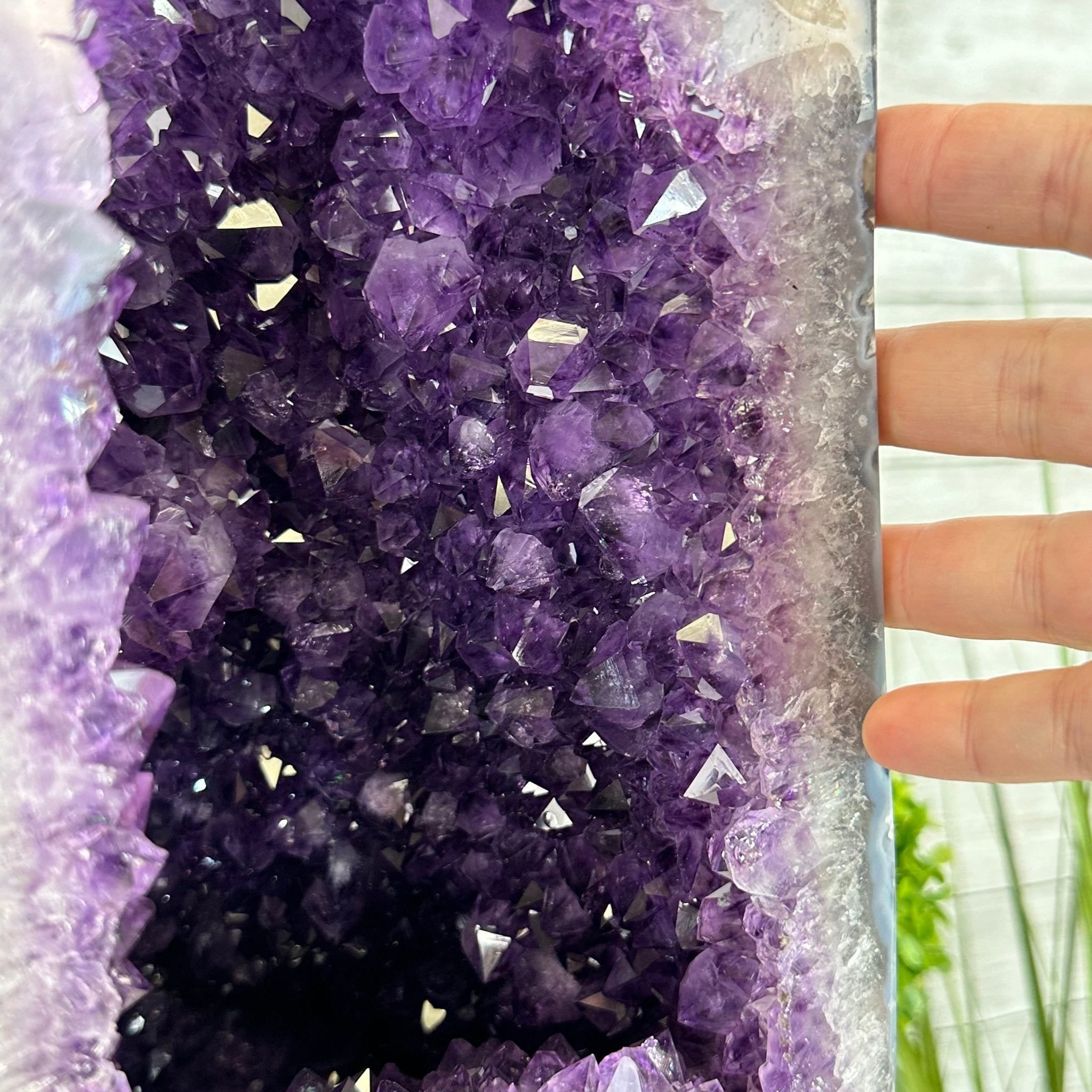 Extra Plus Quality Brazilian Amethyst Cathedral, 40.1 lbs & 20.6" Tall Model #5601-0848 by Brazil Gems - Brazil GemsBrazil GemsExtra Plus Quality Brazilian Amethyst Cathedral, 40.1 lbs & 20.6" Tall Model #5601-0848 by Brazil GemsCathedrals5601-0848
