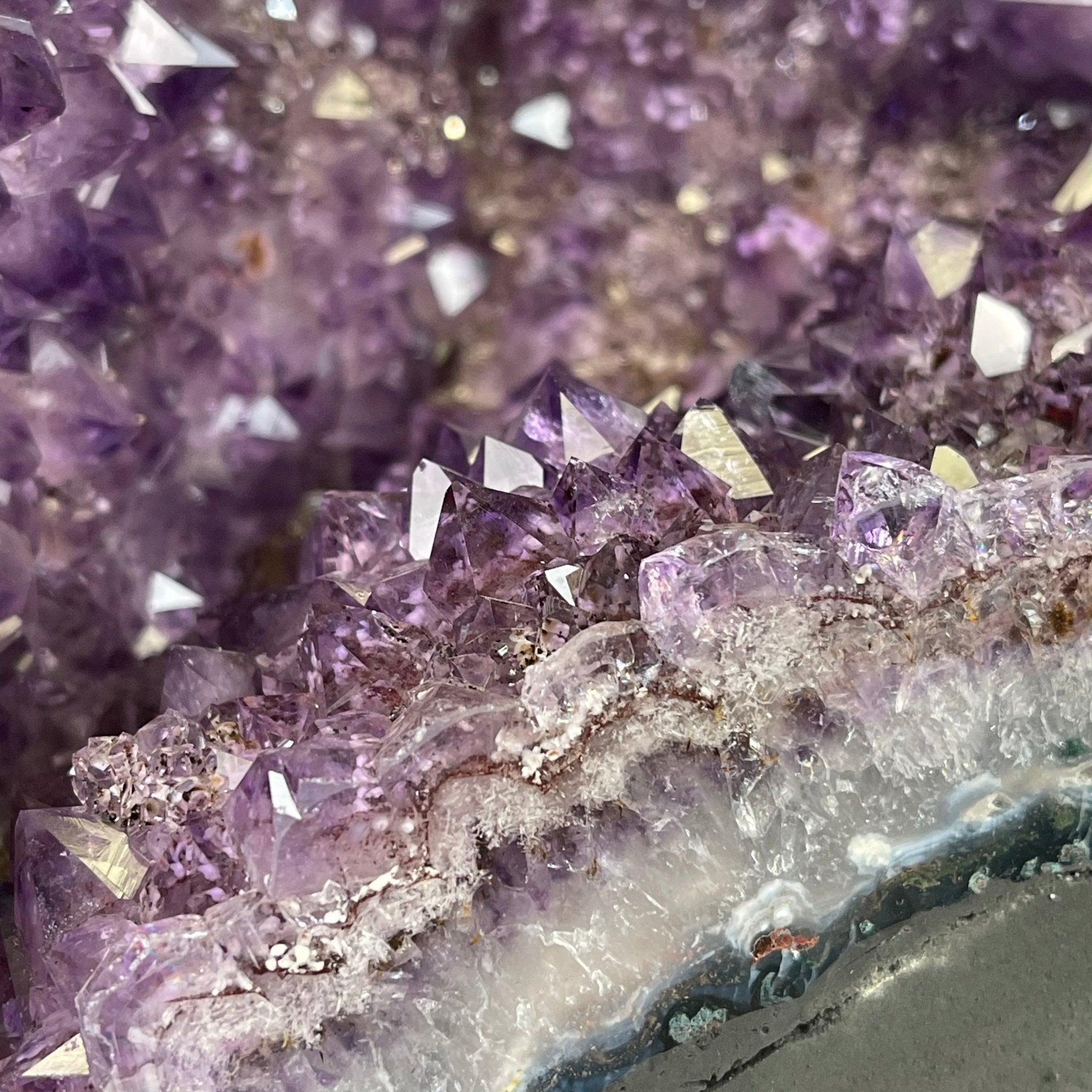 Extra Plus Quality Brazilian Amethyst Cathedral, 44.9 lbs & 21.5” tall Model #5601-1127 by Brazil Gems - Brazil GemsBrazil GemsExtra Plus Quality Brazilian Amethyst Cathedral, 44.9 lbs & 21.5” tall Model #5601-1127 by Brazil GemsCathedrals5601-1127