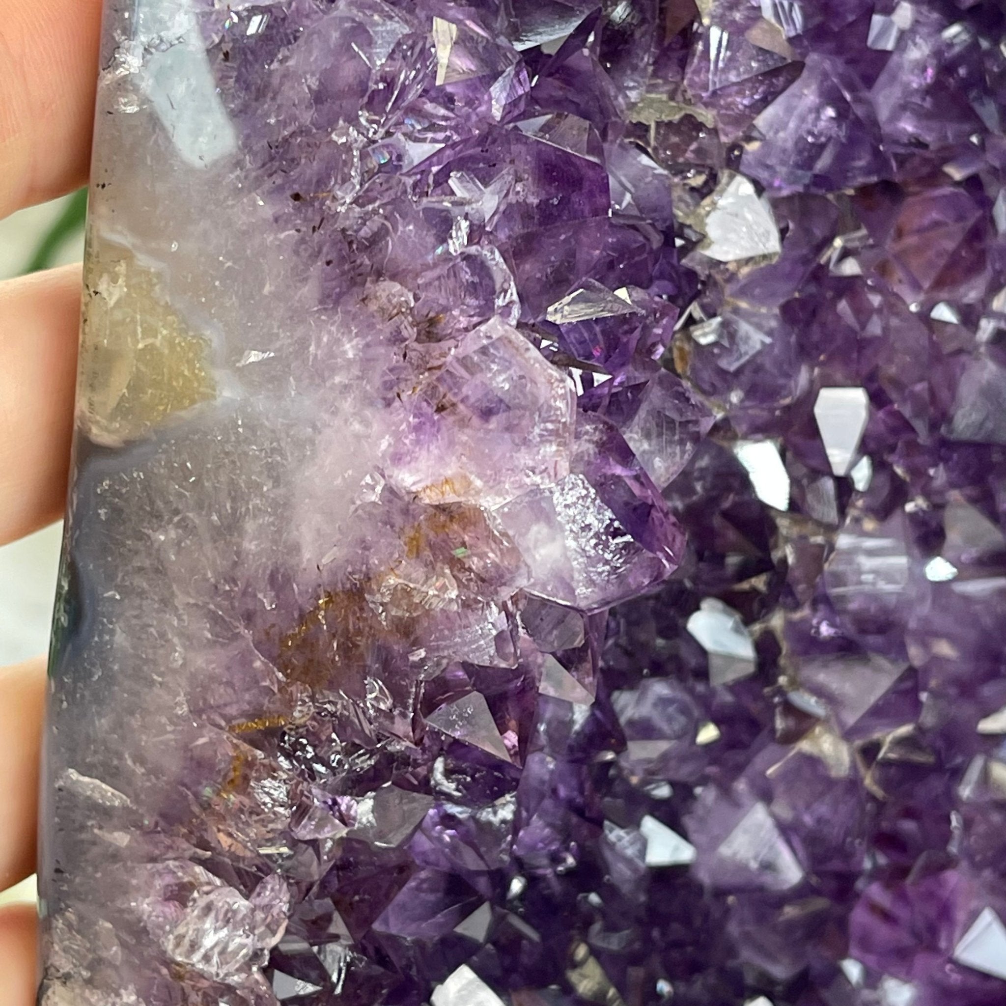 Extra Plus Quality Brazilian Amethyst Cathedral, 44.9 lbs & 21.5” tall Model #5601-1127 by Brazil Gems - Brazil GemsBrazil GemsExtra Plus Quality Brazilian Amethyst Cathedral, 44.9 lbs & 21.5” tall Model #5601-1127 by Brazil GemsCathedrals5601-1127
