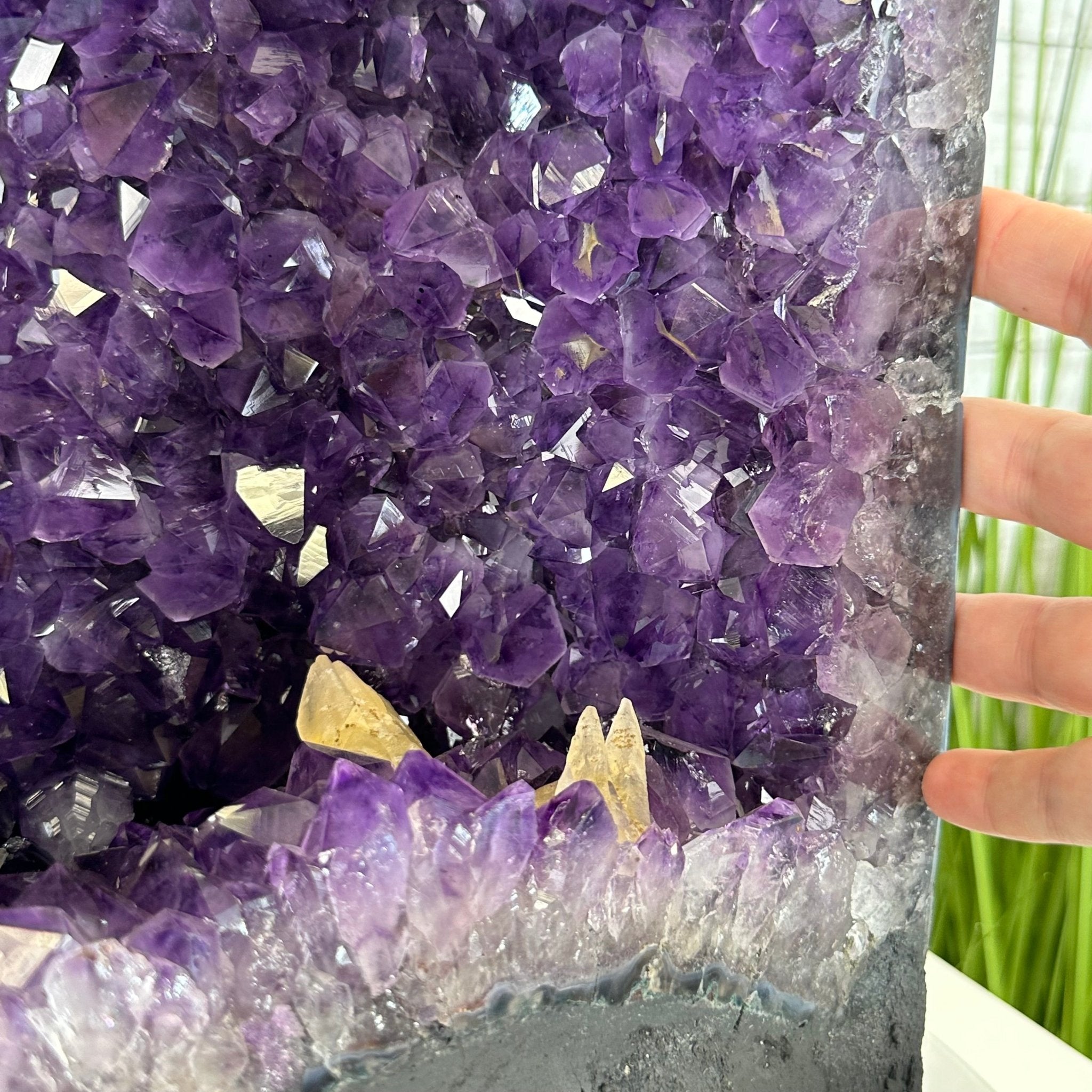 Extra Plus Quality Brazilian Amethyst Cathedral, 46.9 lbs & 17.4" Tall #5601-1314 - Brazil GemsBrazil GemsExtra Plus Quality Brazilian Amethyst Cathedral, 46.9 lbs & 17.4" Tall #5601-1314Cathedrals5601-1314