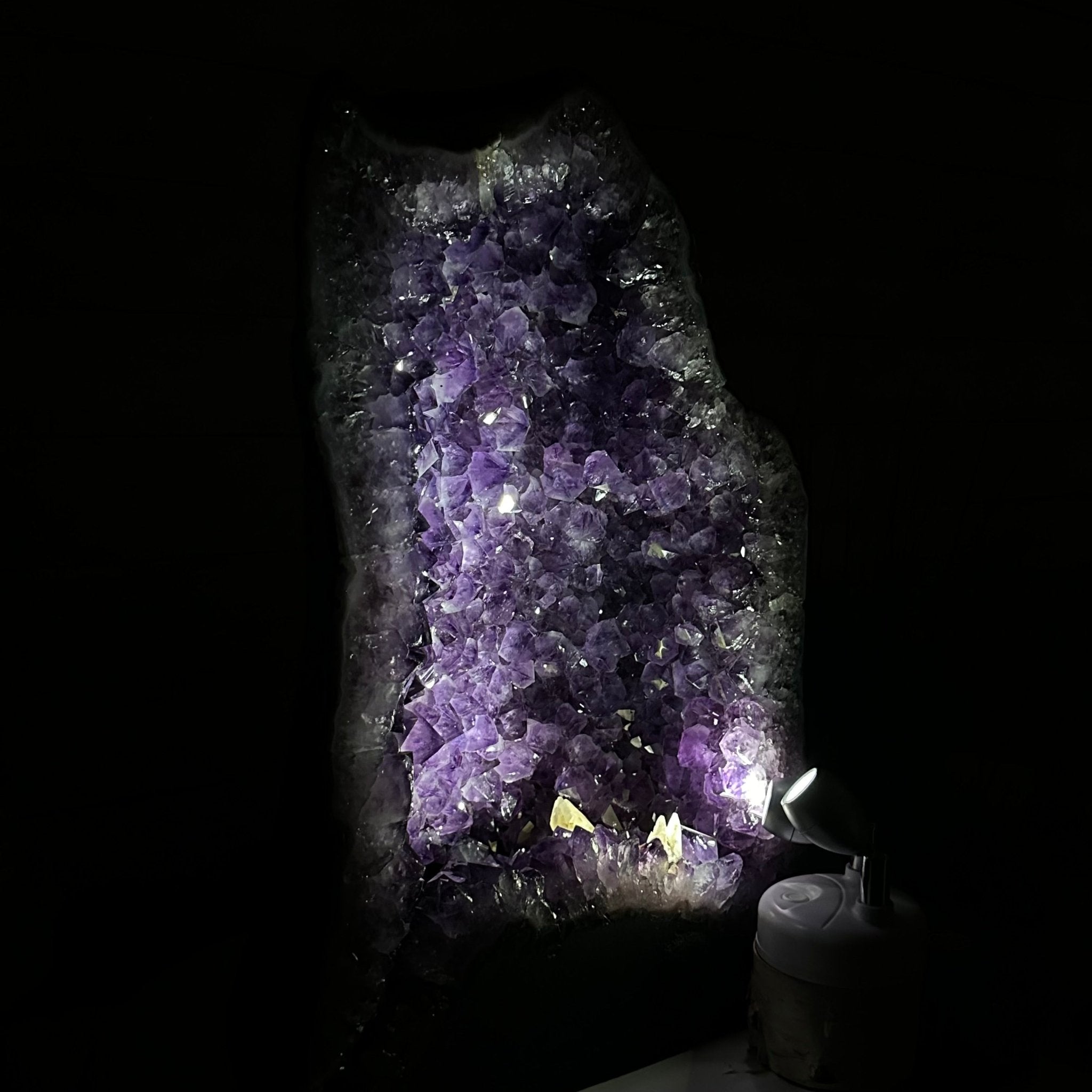 Extra Plus Quality Brazilian Amethyst Cathedral, 46.9 lbs & 17.4" Tall #5601-1314 - Brazil GemsBrazil GemsExtra Plus Quality Brazilian Amethyst Cathedral, 46.9 lbs & 17.4" Tall #5601-1314Cathedrals5601-1314