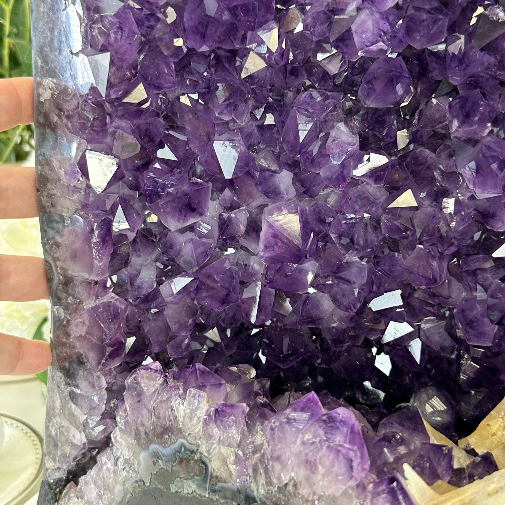 Extra Plus Quality Brazilian Amethyst Cathedral, 46.9 lbs & 17.4" Tall #5601-1314 - Brazil GemsBrazil GemsExtra Plus Quality Brazilian Amethyst Cathedral, 46.9 lbs & 17.4" Tall #5601-1314Cathedrals5601-1314