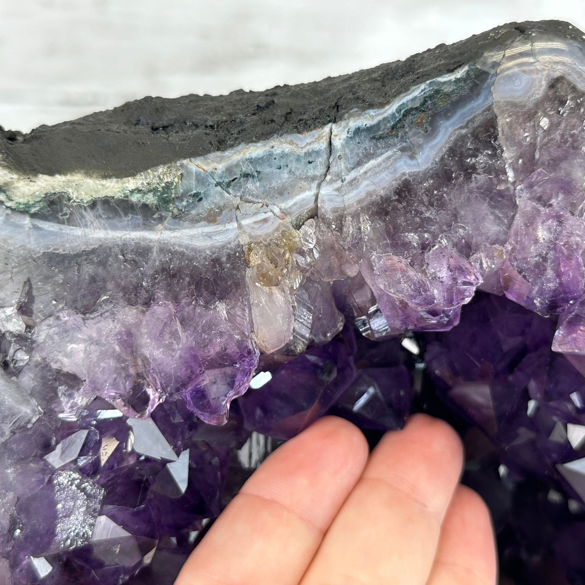 Extra Plus Quality Brazilian Amethyst Cathedral, 46.9 lbs & 17.4" Tall #5601-1314 - Brazil GemsBrazil GemsExtra Plus Quality Brazilian Amethyst Cathedral, 46.9 lbs & 17.4" Tall #5601-1314Cathedrals5601-1314