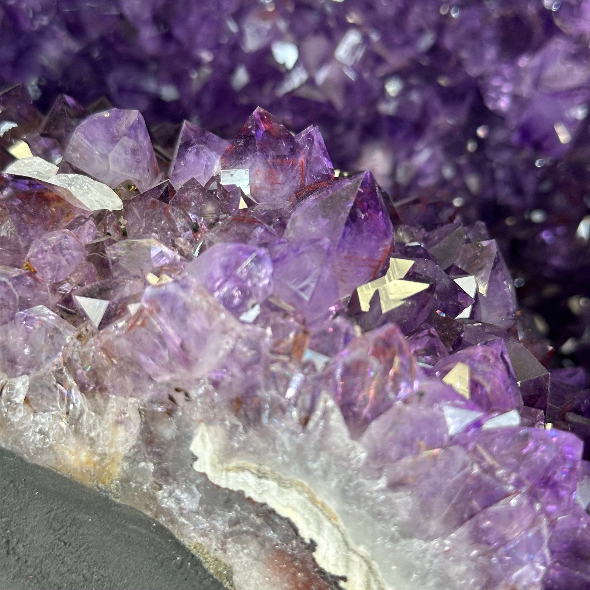 Extra Plus Quality Brazilian Amethyst Cathedral, 47.2 lbs & 17" Tall, Model #5601-1083 by Brazil Gems - Brazil GemsBrazil GemsExtra Plus Quality Brazilian Amethyst Cathedral, 47.2 lbs & 17" Tall, Model #5601-1083 by Brazil GemsCathedrals5601-1083