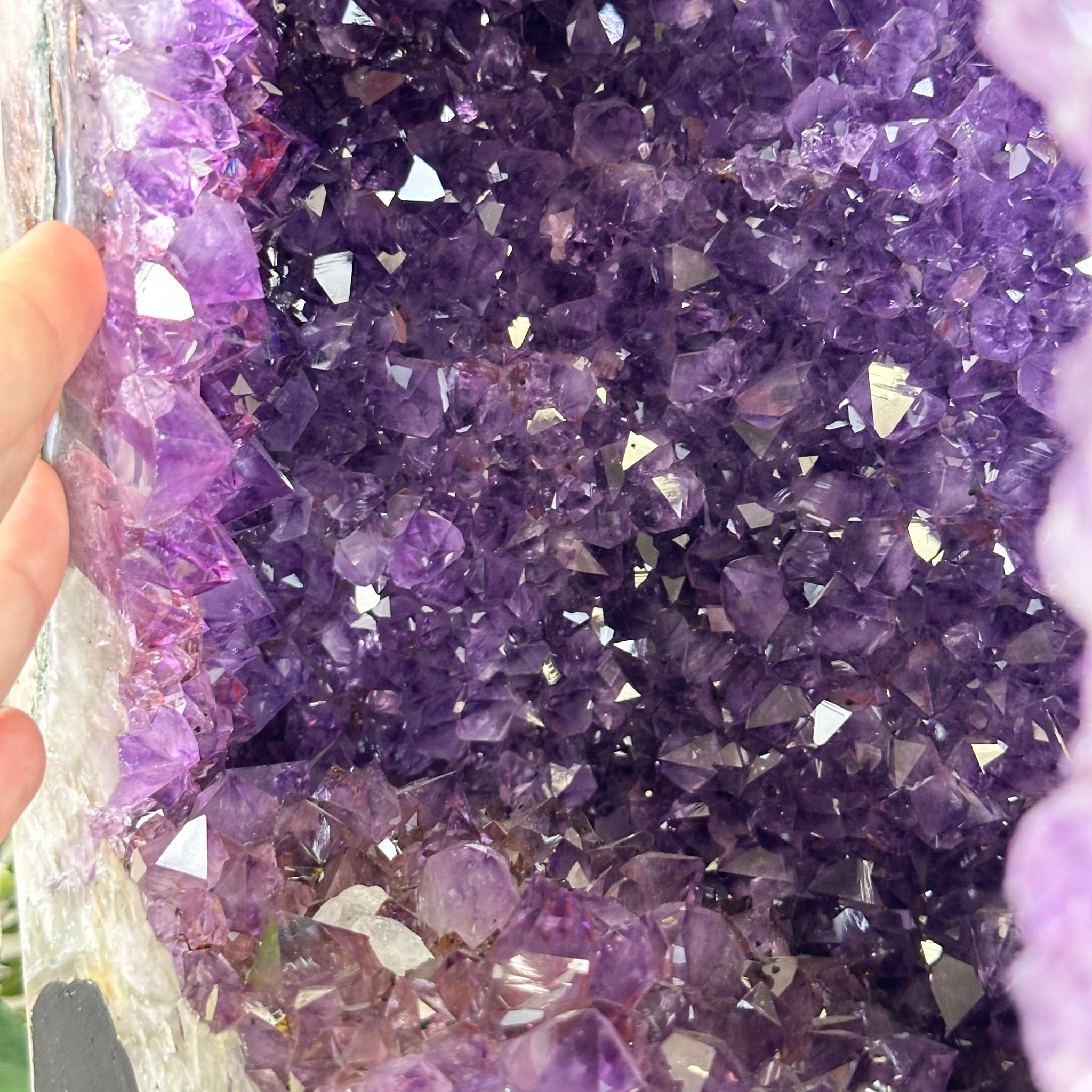 Extra Plus Quality Brazilian Amethyst Cathedral, 47.2 lbs & 17" Tall, Model #5601-1083 by Brazil Gems - Brazil GemsBrazil GemsExtra Plus Quality Brazilian Amethyst Cathedral, 47.2 lbs & 17" Tall, Model #5601-1083 by Brazil GemsCathedrals5601-1083