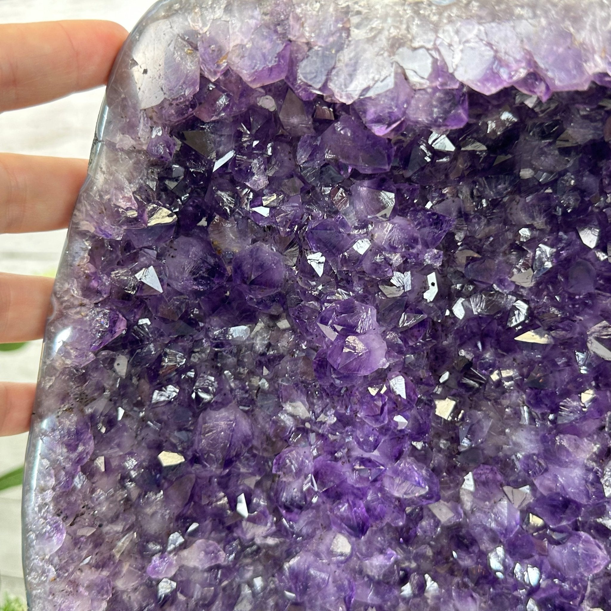 Extra Plus Quality Brazilian Amethyst Cathedral, 47.5 lbs & 17.3" Tall #5601-1317 - Brazil GemsBrazil GemsExtra Plus Quality Brazilian Amethyst Cathedral, 47.5 lbs & 17.3" Tall #5601-1317Cathedrals5601-1317