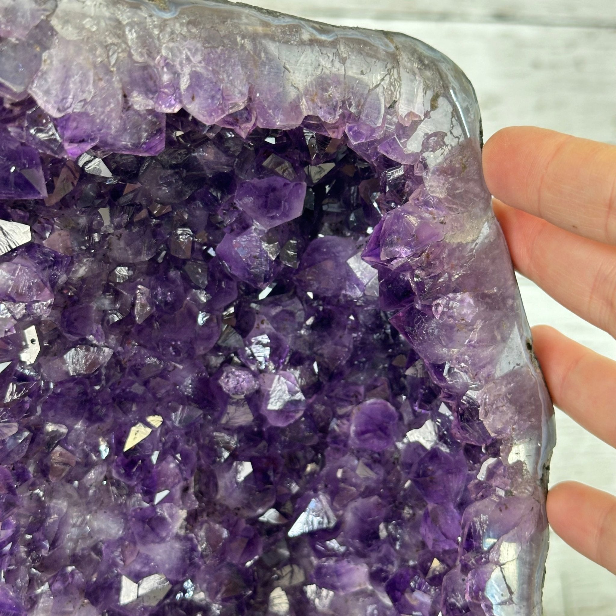 Extra Plus Quality Brazilian Amethyst Cathedral, 47.5 lbs & 17.3" Tall #5601-1317 - Brazil GemsBrazil GemsExtra Plus Quality Brazilian Amethyst Cathedral, 47.5 lbs & 17.3" Tall #5601-1317Cathedrals5601-1317