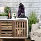 Extra Plus Quality Brazilian Amethyst Cathedral, 49.9 lbs & 19" Tall, Model #5601-0988 by Brazil Gems - Brazil GemsBrazil GemsExtra Plus Quality Brazilian Amethyst Cathedral, 49.9 lbs & 19" Tall, Model #5601-0988 by Brazil GemsCathedrals5601-0988