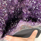 Extra Plus Quality Brazilian Amethyst Cathedral, 49.9 lbs & 19" Tall, Model #5601-0988 by Brazil Gems - Brazil GemsBrazil GemsExtra Plus Quality Brazilian Amethyst Cathedral, 49.9 lbs & 19" Tall, Model #5601-0988 by Brazil GemsCathedrals5601-0988