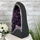 Extra Plus Quality Brazilian Amethyst Cathedral, 49.9 lbs & 19" Tall, Model #5601-0988 by Brazil Gems - Brazil GemsBrazil GemsExtra Plus Quality Brazilian Amethyst Cathedral, 49.9 lbs & 19" Tall, Model #5601-0988 by Brazil GemsCathedrals5601-0988