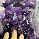 Extra Plus Quality Brazilian Amethyst Cathedral, 51.3 lbs & 20" Tall, Model #5601-0989 by Brazil Gems - Brazil GemsBrazil GemsExtra Plus Quality Brazilian Amethyst Cathedral, 51.3 lbs & 20" Tall, Model #5601-0989 by Brazil GemsCathedrals5601-0989