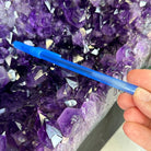 Extra Plus Quality Brazilian Amethyst Cathedral, 51.3 lbs & 20" Tall, Model #5601-0989 by Brazil Gems - Brazil GemsBrazil GemsExtra Plus Quality Brazilian Amethyst Cathedral, 51.3 lbs & 20" Tall, Model #5601-0989 by Brazil GemsCathedrals5601-0989