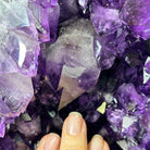 Extra Plus Quality Brazilian Amethyst Cathedral, 51.3 lbs & 20" Tall, Model #5601-0989 by Brazil Gems - Brazil GemsBrazil GemsExtra Plus Quality Brazilian Amethyst Cathedral, 51.3 lbs & 20" Tall, Model #5601-0989 by Brazil GemsCathedrals5601-0989