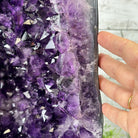 Extra Plus Quality Brazilian Amethyst Cathedral, 51.3 lbs & 20" Tall, Model #5601-0989 by Brazil Gems - Brazil GemsBrazil GemsExtra Plus Quality Brazilian Amethyst Cathedral, 51.3 lbs & 20" Tall, Model #5601-0989 by Brazil GemsCathedrals5601-0989