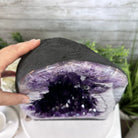 Extra Plus Quality Brazilian Amethyst Cathedral, 51.3 lbs & 20" Tall, Model #5601-0989 by Brazil Gems - Brazil GemsBrazil GemsExtra Plus Quality Brazilian Amethyst Cathedral, 51.3 lbs & 20" Tall, Model #5601-0989 by Brazil GemsCathedrals5601-0989