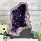 Extra Plus Quality Brazilian Amethyst Cathedral, 53.3 lbs & 17.5" Tall, Model #5601-0990 by Brazil Gems - Brazil GemsBrazil GemsExtra Plus Quality Brazilian Amethyst Cathedral, 53.3 lbs & 17.5" Tall, Model #5601-0990 by Brazil GemsCathedrals5601-0990