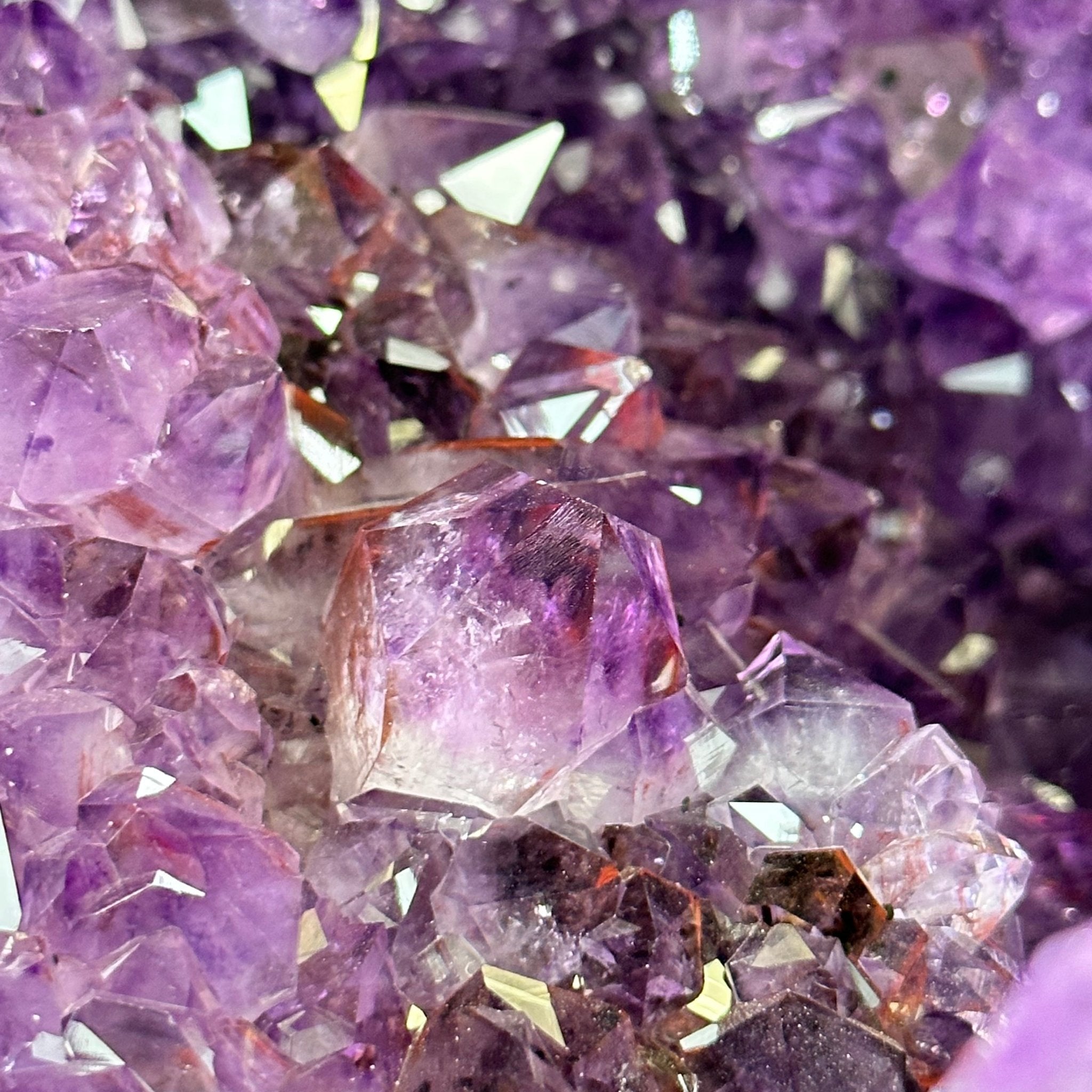 Extra Plus Quality Brazilian Amethyst Cathedral, 53.3 lbs & 17.5" Tall, Model #5601-0990 by Brazil Gems - Brazil GemsBrazil GemsExtra Plus Quality Brazilian Amethyst Cathedral, 53.3 lbs & 17.5" Tall, Model #5601-0990 by Brazil GemsCathedrals5601-0990