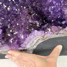 Extra Plus Quality Brazilian Amethyst Cathedral, 53.3 lbs & 17.5" Tall, Model #5601-0990 by Brazil Gems - Brazil GemsBrazil GemsExtra Plus Quality Brazilian Amethyst Cathedral, 53.3 lbs & 17.5" Tall, Model #5601-0990 by Brazil GemsCathedrals5601-0990