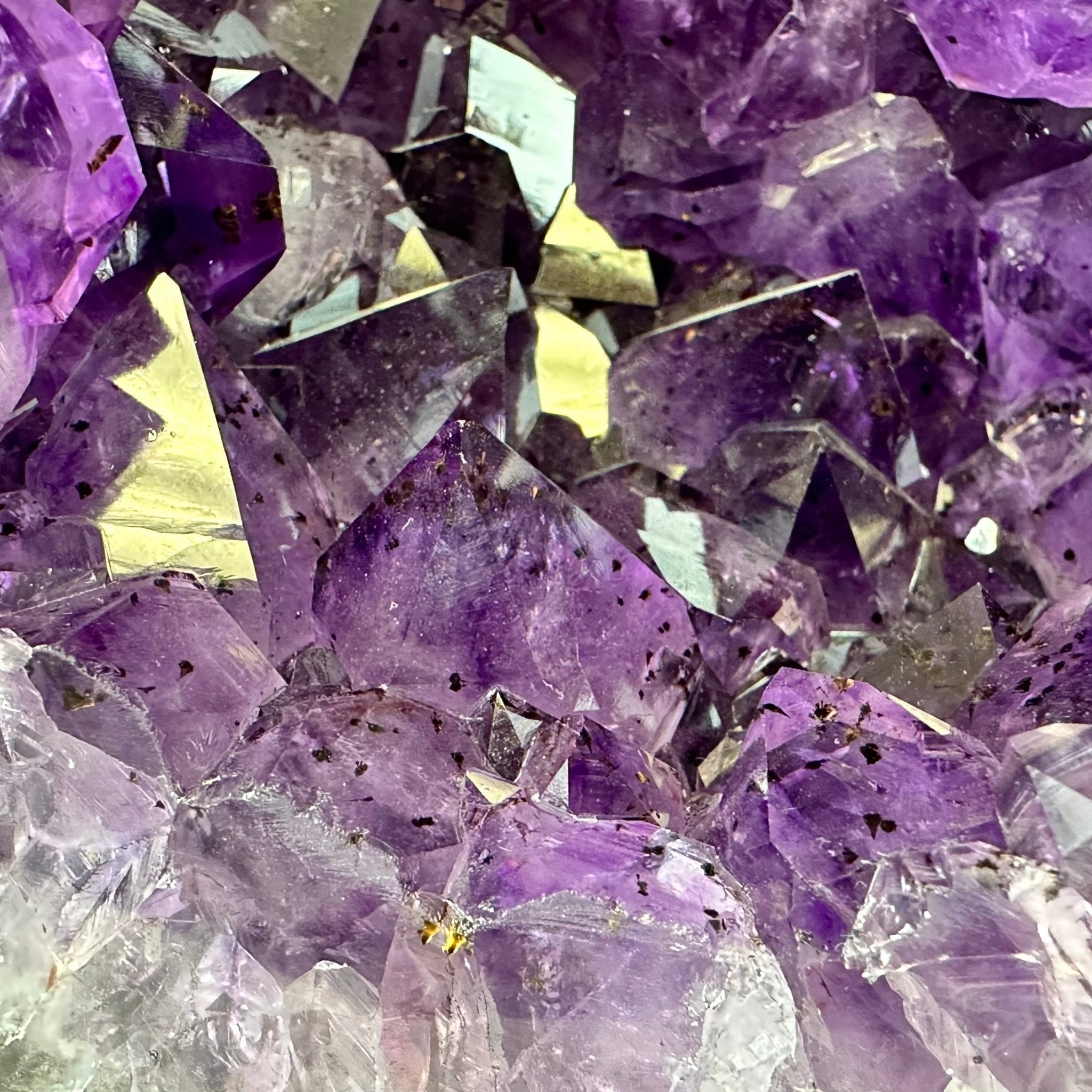Extra Plus Quality Brazilian Amethyst Cathedral, 53.9 lbs & 20.5" Tall, Model #5601-1085 by Brazil Gems - Brazil GemsBrazil GemsExtra Plus Quality Brazilian Amethyst Cathedral, 53.9 lbs & 20.5" Tall, Model #5601-1085 by Brazil GemsCathedrals5601-1085