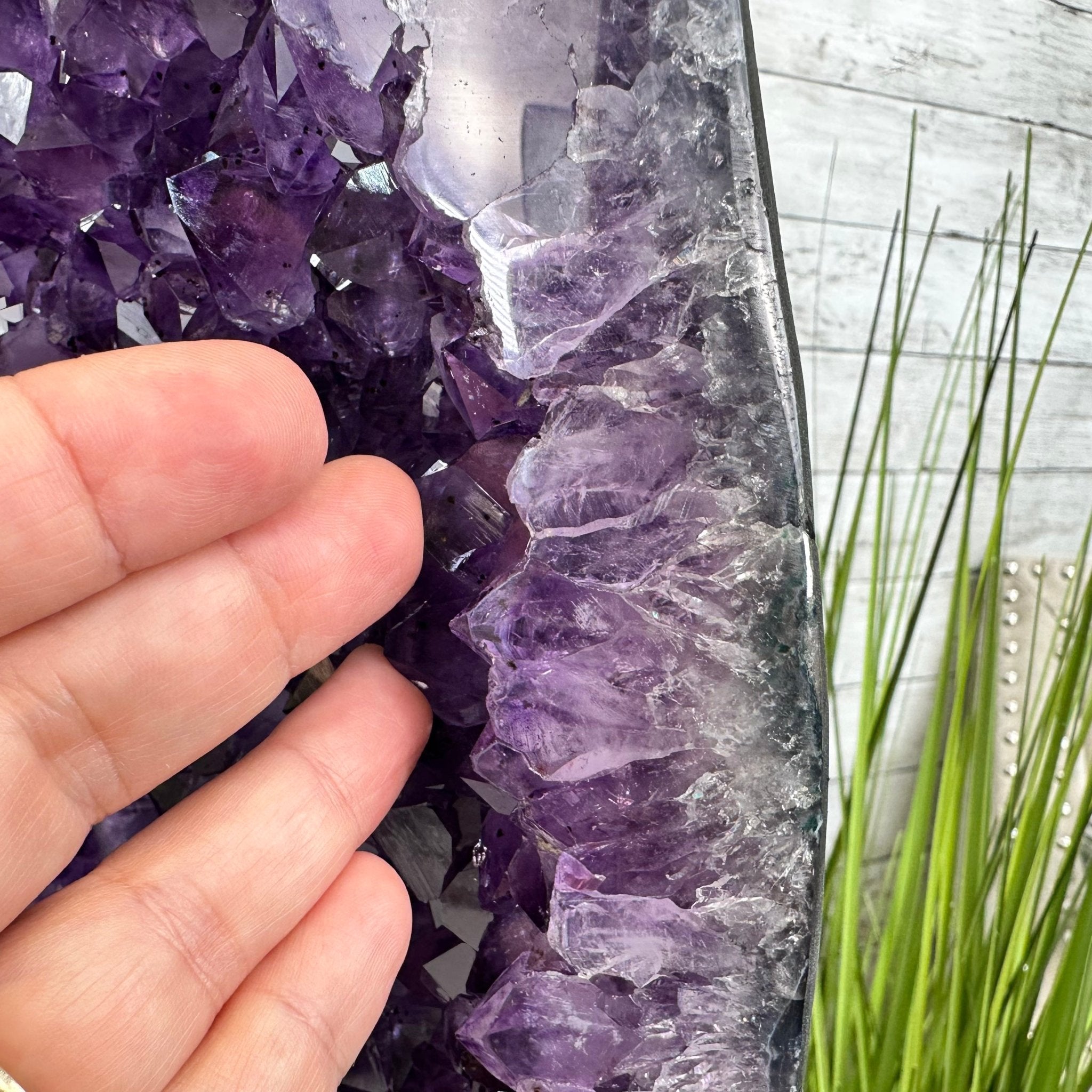 Extra Plus Quality Brazilian Amethyst Cathedral, 53.9 lbs & 20.5" Tall, Model #5601-1085 by Brazil Gems - Brazil GemsBrazil GemsExtra Plus Quality Brazilian Amethyst Cathedral, 53.9 lbs & 20.5" Tall, Model #5601-1085 by Brazil GemsCathedrals5601-1085