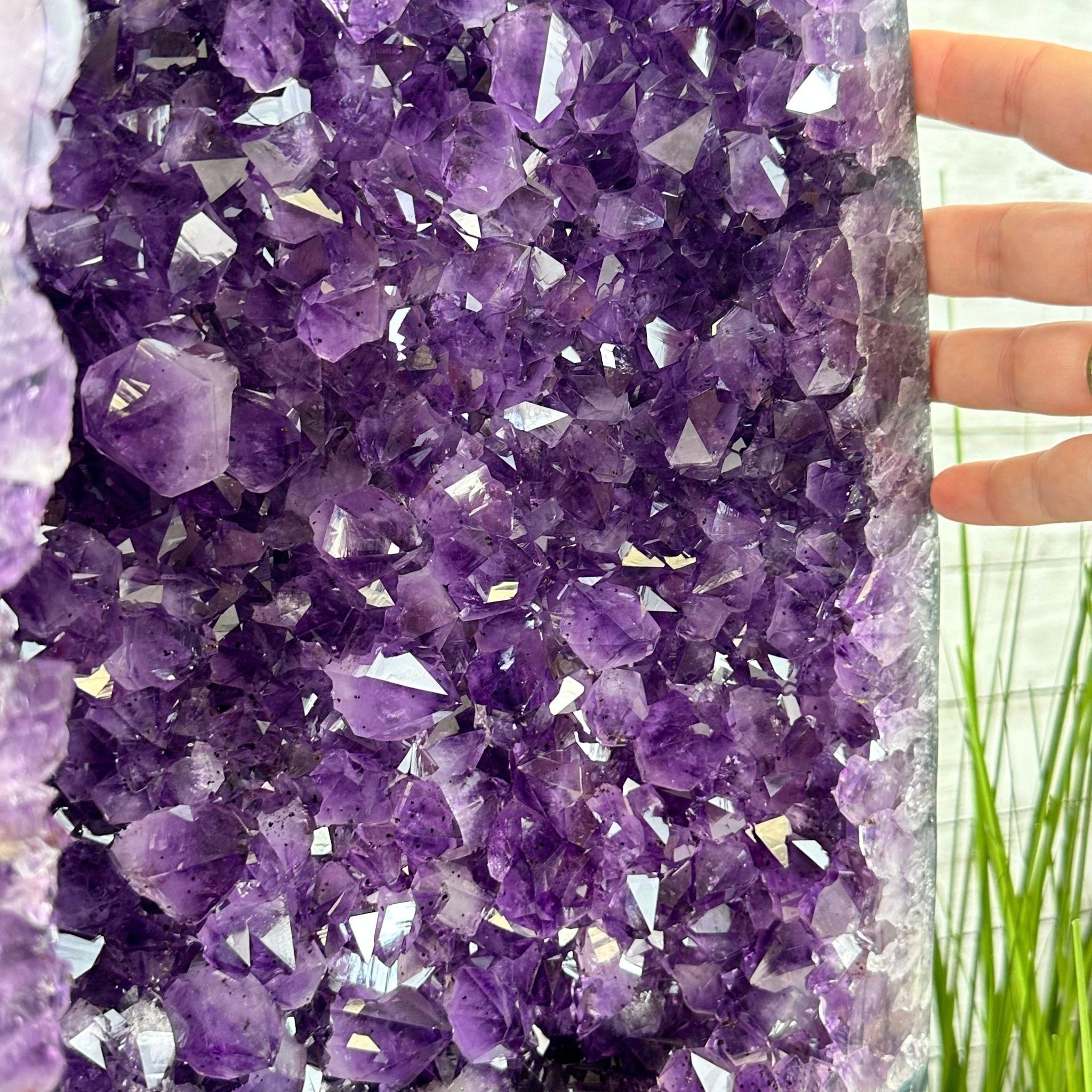 Extra Plus Quality Brazilian Amethyst Cathedral, 53.9 lbs & 20.5" Tall, Model #5601-1085 by Brazil Gems - Brazil GemsBrazil GemsExtra Plus Quality Brazilian Amethyst Cathedral, 53.9 lbs & 20.5" Tall, Model #5601-1085 by Brazil GemsCathedrals5601-1085