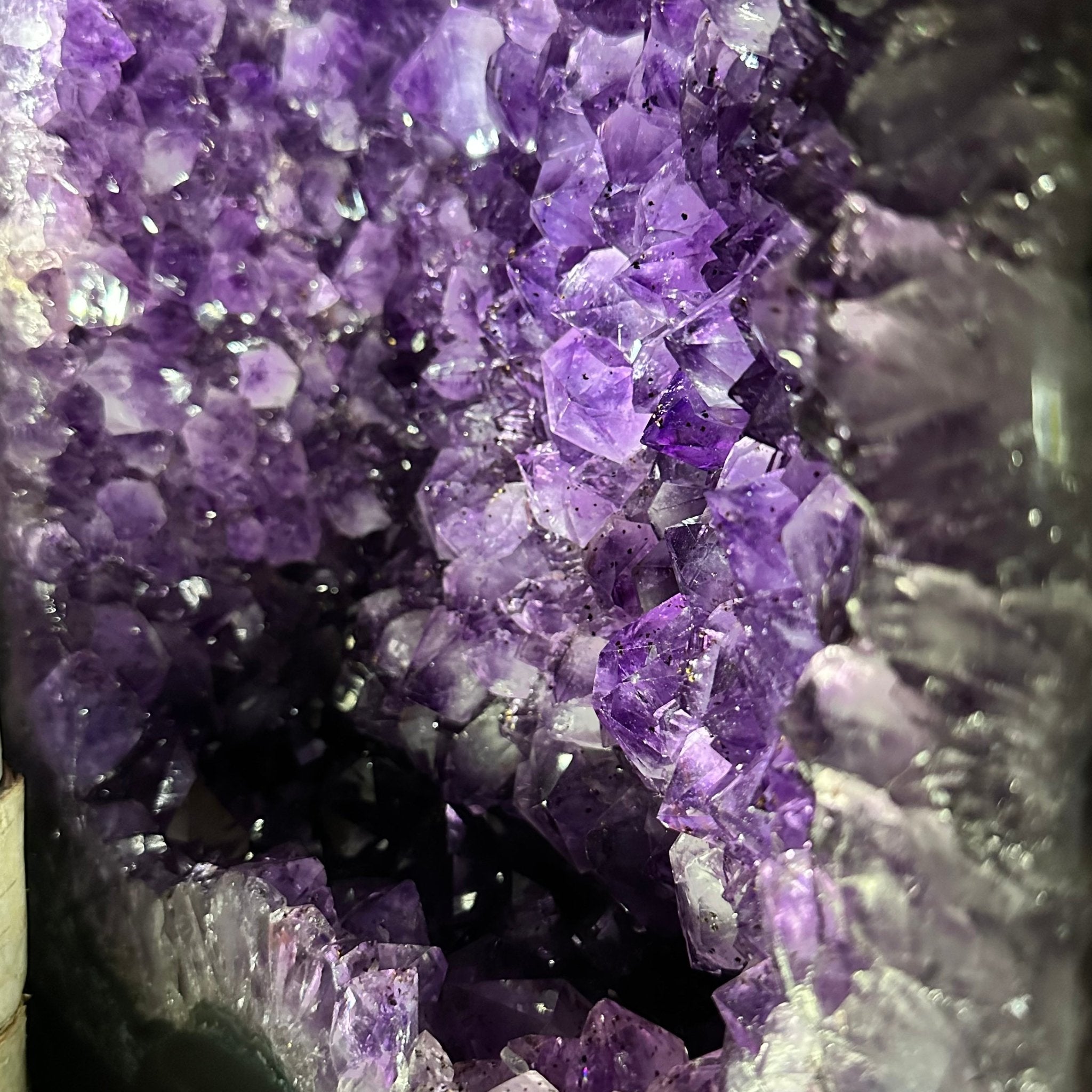 Extra Plus Quality Brazilian Amethyst Cathedral, 53.9 lbs & 20.5" Tall, Model #5601-1085 by Brazil Gems - Brazil GemsBrazil GemsExtra Plus Quality Brazilian Amethyst Cathedral, 53.9 lbs & 20.5" Tall, Model #5601-1085 by Brazil GemsCathedrals5601-1085